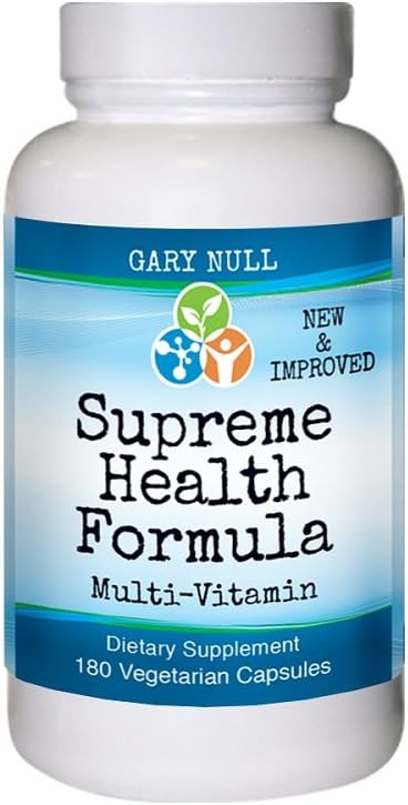 Gary Null Supreme Health Formula 180 Vegi-caps New and Improved Gary Null Supreme Health Formula 180 Vegi-caps New and Improved
