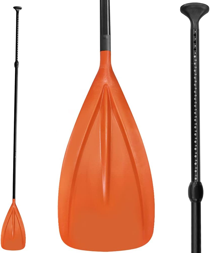 LBW 3 Piece SUP Paddle Board Paddle Floating Portable Paddleboard Accessories Adjustable Double Holes Lock Sturdy & Ergonomic for Surfing Beginner LBW 3 Piece SUP Paddle Board Paddle Floating Portable Paddleboard Accessories Adjustable Double Holes Lock Sturdy & Ergonomic for Surfing Beginner