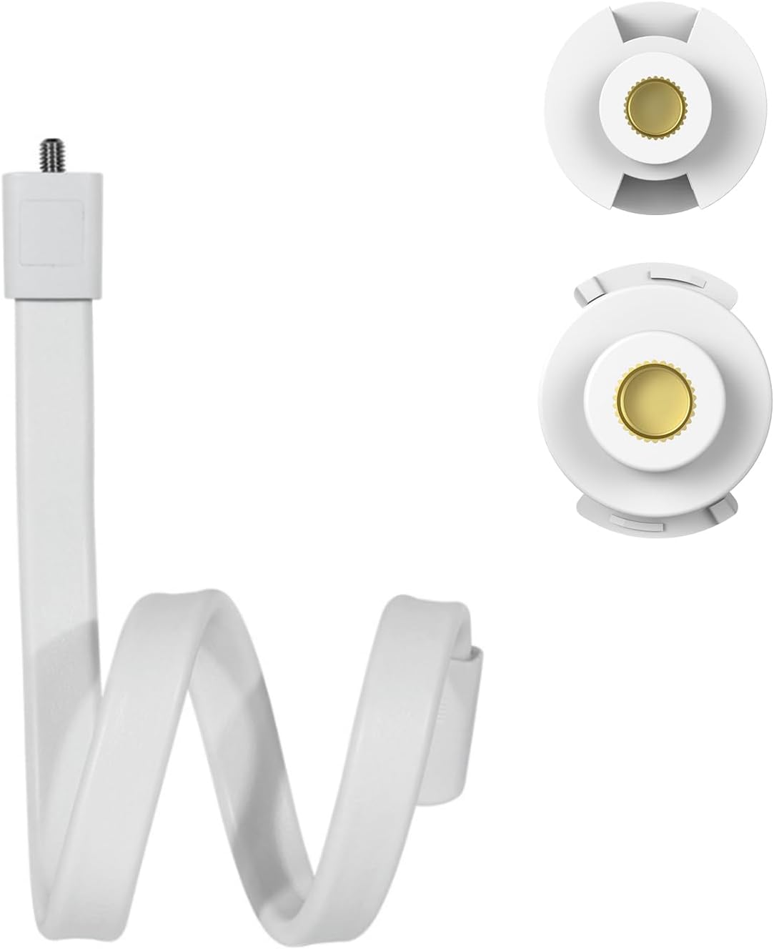Baby Monitor Wall Mount, Baby Camera Mount, Versatile Flexible Clip Mount Easy to Install Without Tools or Wall Damage, Compatible with VT302 and Most Brands Baby Monitor Wall Mount, Baby Camera Mount, Versatile Flexible Clip Mount Easy to Install Without Tools or Wall Damage, Compatible with VT302 and Most Brands