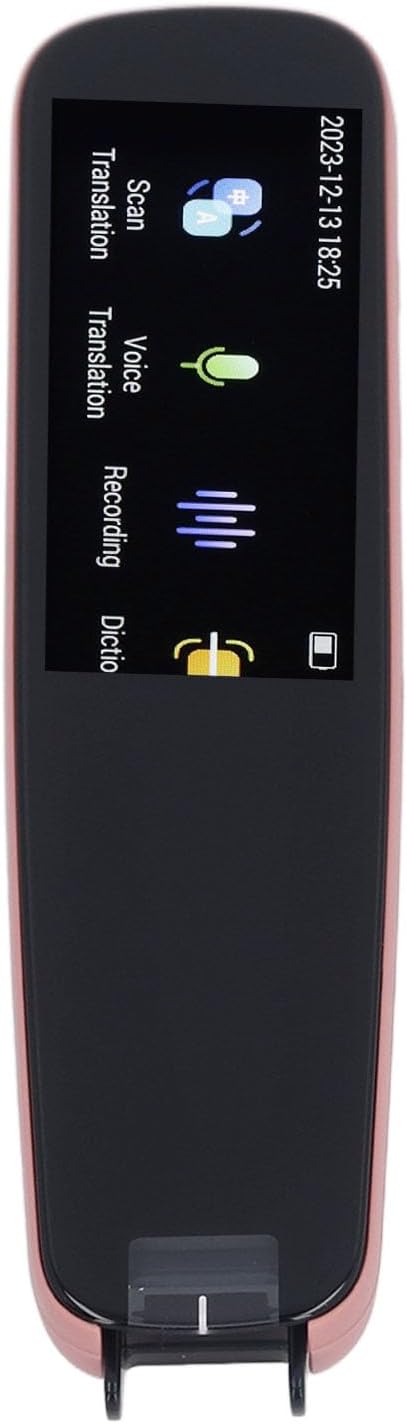 Hilitand Portable Smart Scan Reader Pen Edition Massive English Word International Multifunctional Voice Translator Pen for Homework Reading (), Pink, Hilitandmez7r9gyuo-11 Hilitand Portable Smart Scan Reader Pen Edition Massive English Word International Multifunctional Voice Translator Pen for Homework Reading (), Pink, Hilitandmez7r9gyuo-11