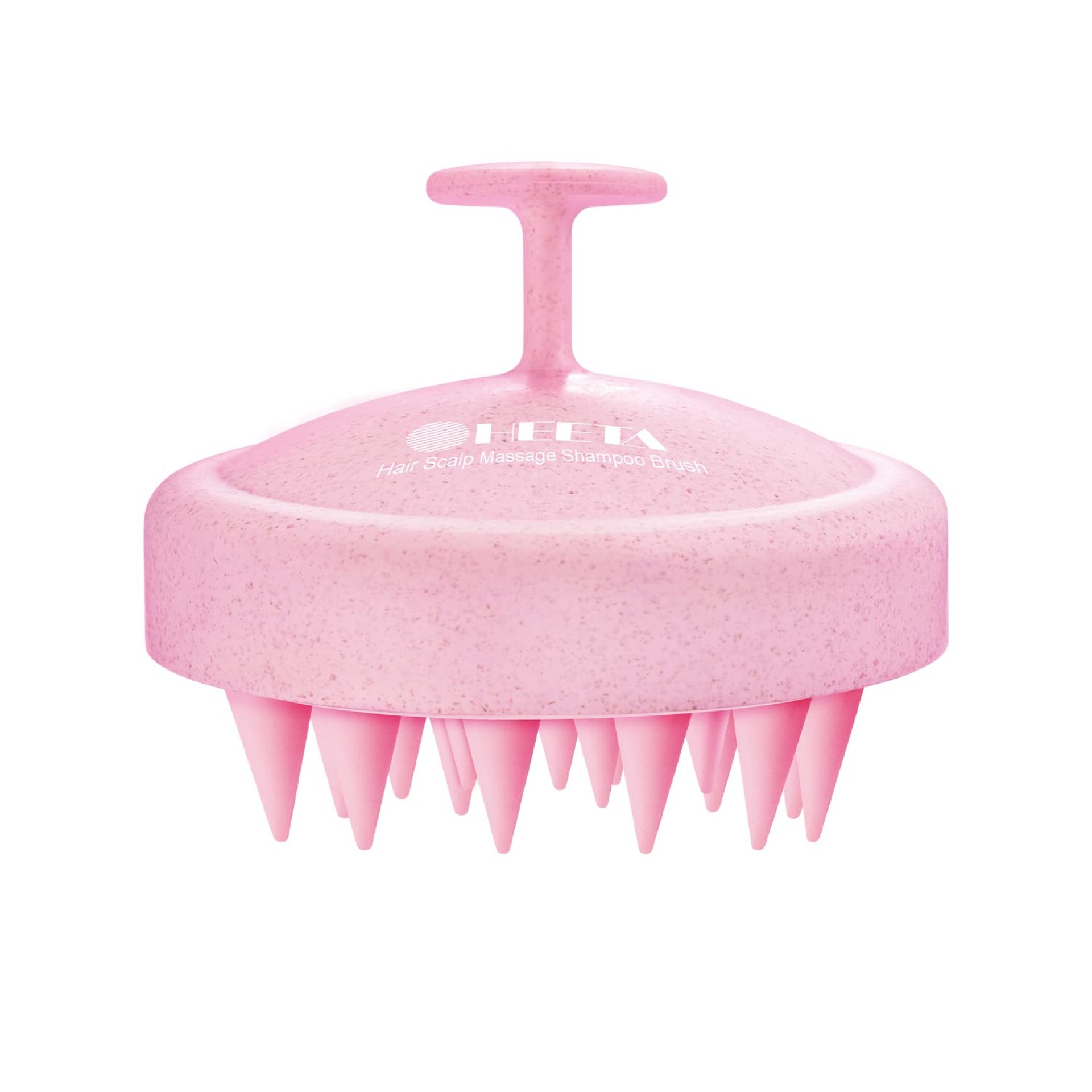 HEETA Shampoo Scalp Brush Massager Hair Growth, Soft Silicone Bristles to Remove Dandruff, Scalp Scrubber for Hair Care Relax Scalp, Brush for Wet Dry Hair, Upgraded Material, Pink HEETA Shampoo Scalp Brush Massager Hair Growth, Soft Silicone Bristles to Remove Dandruff, Scalp Scrubber for Hair Care Relax Scalp, Brush for Wet Dry Hair, Upgraded Material, Pink
