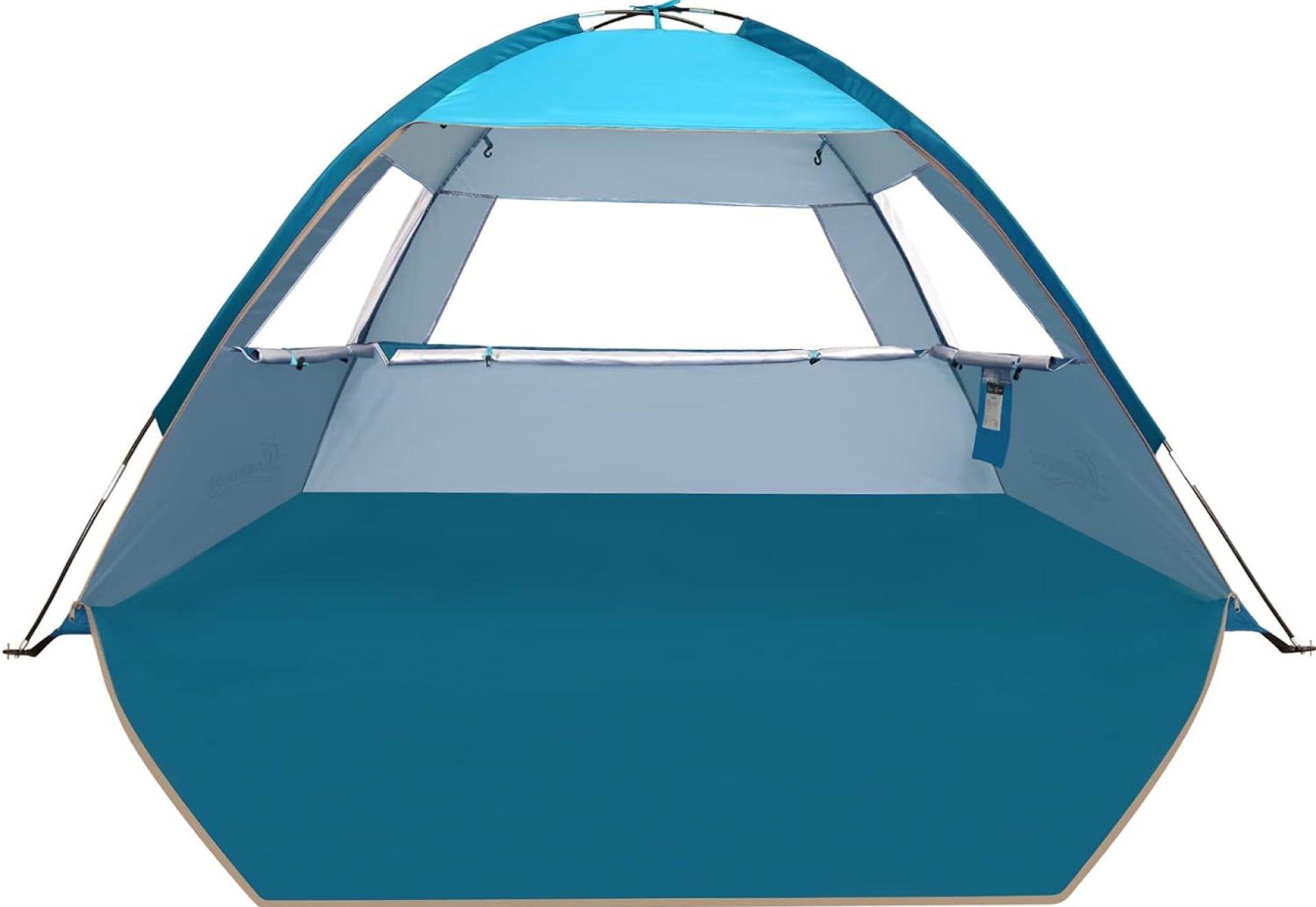 COMMOUDS Beach Tent Sun Shade for 3/4-5/6-7/8-10 Person, UPF 50+ Beach Sun Shelter Canopy Tent, Lightweight, Easy Set Up and Carry COMMOUDS Beach Tent Sun Shade for 3/4-5/6-7/8-10 Person, UPF 50+ Beach Sun Shelter Canopy Tent, Lightweight, Easy Set Up and Carry