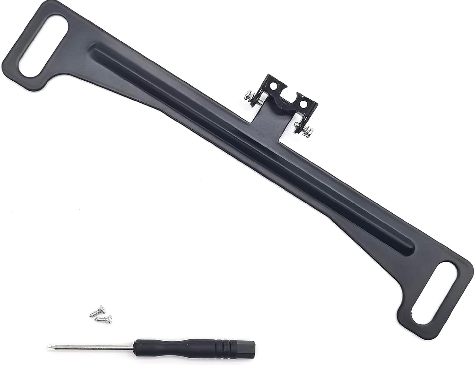 Car Rear View Camera Bracket, Universal Metal Anti-Rust Stable Support, License Plate Camera Bracket with Installation Tools (Black) Car Rear View Camera Bracket, Universal Metal Anti-Rust Stable Support, License Plate Camera Bracket with Installation Tools (Black)