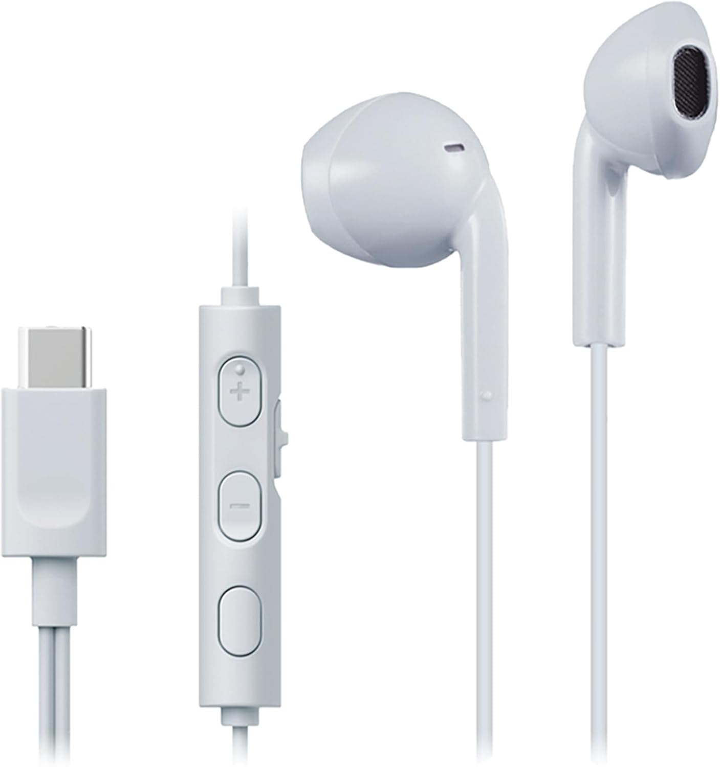 JVC USB-C Wired Earbuds Headphones, Delay-Free for Videos and Gaming, Built-in DAC Reduces Noise and Improves Sound Quality, 10.7 mm Diameter Neodymium Drivers – HAFR17UCA (Blue) JVC USB-C Wired Earbuds Headphones, Delay-Free for Videos and Gaming, Built-in DAC Reduces Noise and Improves Sound Quality, 10.7 mm Diameter Neodymium Drivers – HAFR17UCA (Blue)