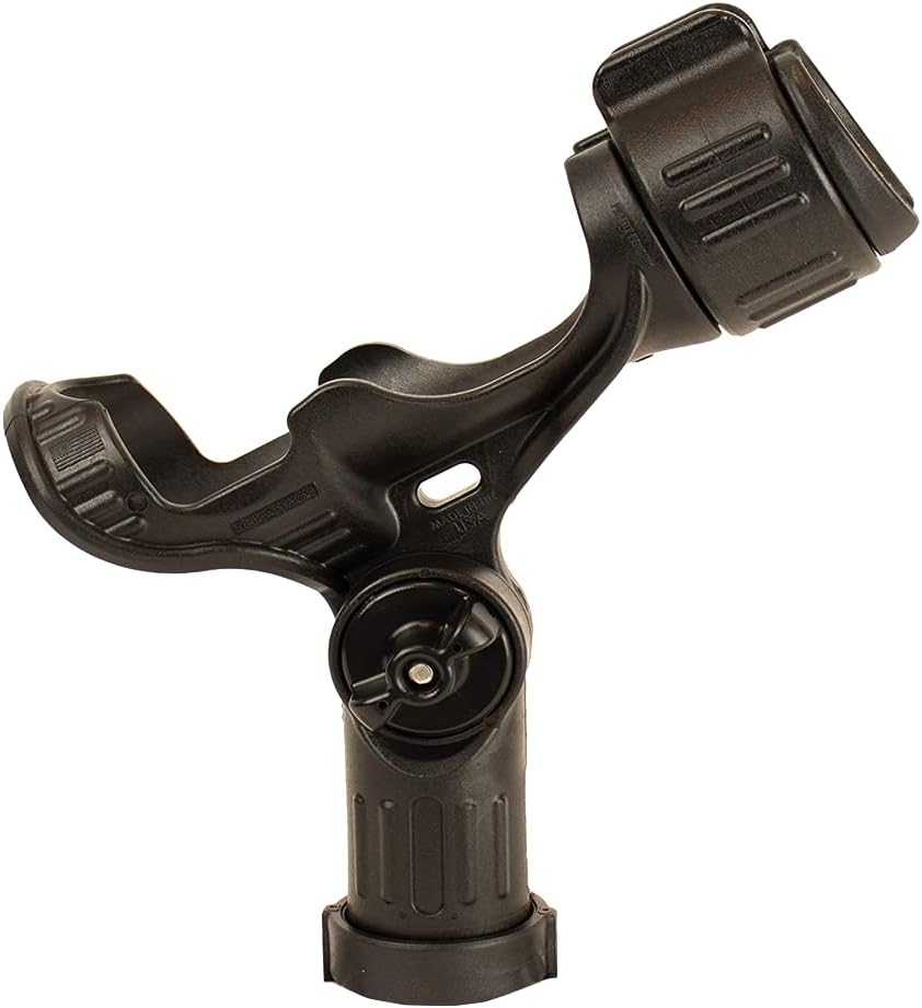 YakAttack Omega Rod Holder | Track Mount Fishing Rod Holder for Kayak & Boat | Compatible with Spinning, Casting, Fly Reels | LockNLoad System | Secure & Adjustable | Kayak Track Mount Accessories YakAttack Omega Rod Holder | Track Mount Fishing Rod Holder for Kayak & Boat | Compatible with Spinning, Casting, Fly Reels | LockNLoad System | Secure & Adjustable | Kayak Track Mount Accessories