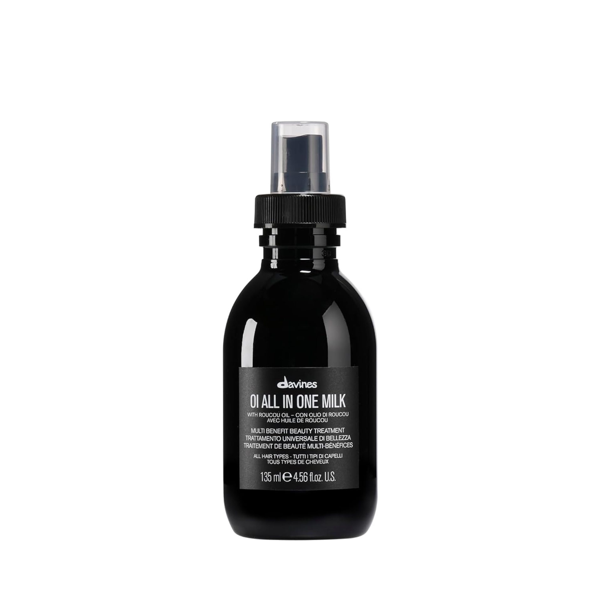 Davines OI All in One Milk | Hair Milk Spray | Powerful Hair Detangler + Hydrating Leave-In Treatment | Smoothes Frizzy Hair Davines OI All in One Milk | Hair Milk Spray | Powerful Hair Detangler + Hydrating Leave-In Treatment | Smoothes Frizzy Hair