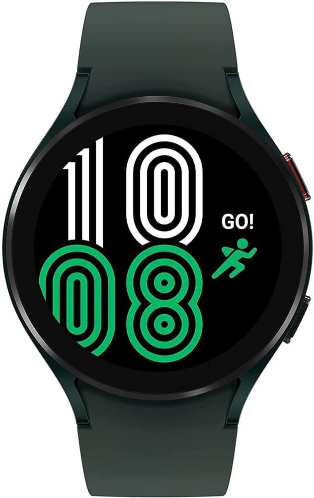 Samsung Galaxy Watch 4 44MM SM-R870 Aluminum Smartwatch GPS Only – Green (Renewed) Samsung Galaxy Watch 4 44MM SM-R870 Aluminum Smartwatch GPS Only – Green (Renewed)