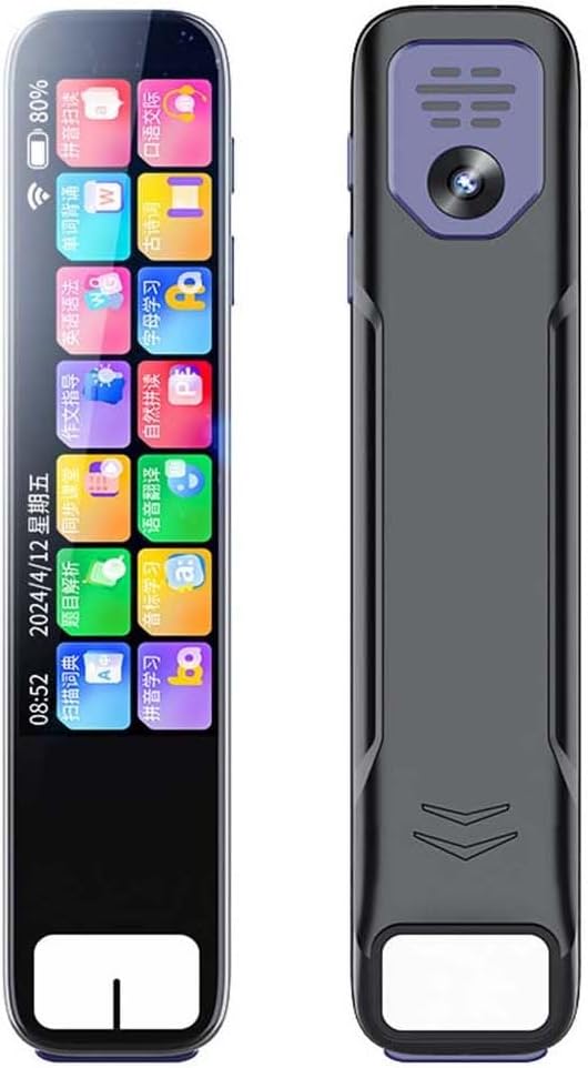 Ai Smart Pen, Scan Translator Pen, Wireless Portable Reading Pen, Travel Digital Translation Pen, Scan Reading Pen for Dyslexia, Instant Voice Translator for Study, Travel, Business(Black) Ai Smart Pen, Scan Translator Pen, Wireless Portable Reading Pen, Travel Digital Translation Pen, Scan Reading Pen for Dyslexia, Instant Voice Translator for Study, Travel, Business(Black)