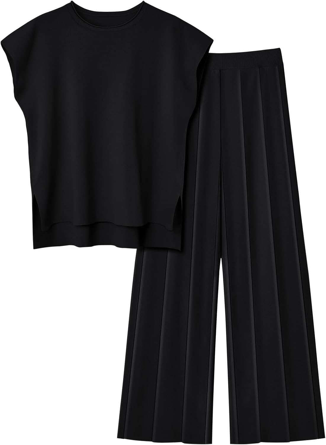 LILLUSORY 2 Piece Outfits for Women Lounge Matching Set Two Pcs Knit Tracksuit Sweatsuits Top & Pants 2025 LILLUSORY 2 Piece Outfits for Women Lounge Matching Set Two Pcs Knit Tracksuit Sweatsuits Top & Pants 2025