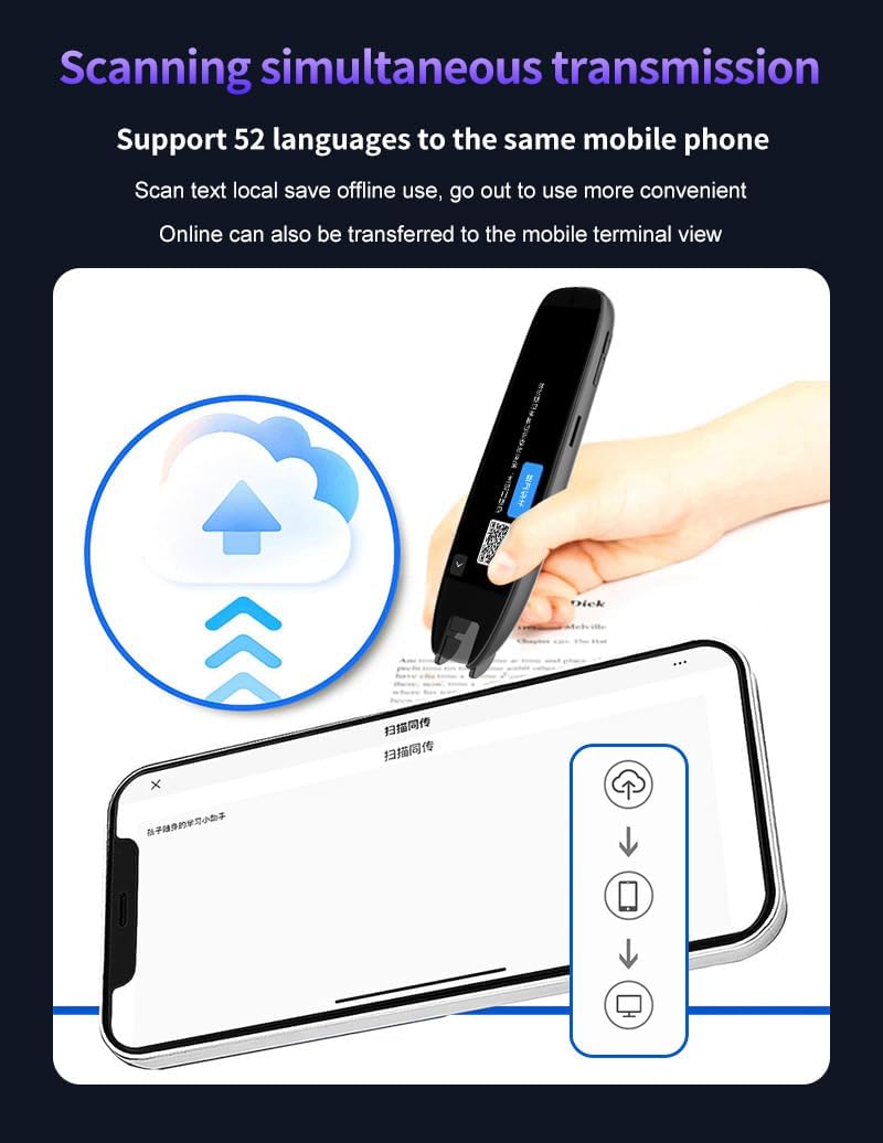 AmigoPen Translator, Pen Scanner, Wireless Multipurpose Translation Device, Supports 142 Languages, for Students, Business Professionals, Travelers and Dyslexia AmigoPen Translator, Pen Scanner, Wireless Multipurpose Translation Device, Supports 142 Languages, for Students, Business Professionals, Travelers and Dyslexia