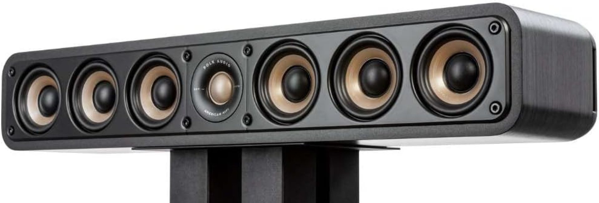 Polk Signature Elite ES35 Slim Center Channel Speaker – Hi-Res Audio Certified, Dolby Atmos & DTS:X Compatible, 1″ Tweeter & (6) 3″ Woofers, Dual Power Port for Effortless Bass, Stunning Black Polk Signature Elite ES35 Slim Center Channel Speaker – Hi-Res Audio Certified, Dolby Atmos & DTS:X Compatible, 1″ Tweeter & (6) 3″ Woofers, Dual Power Port for Effortless Bass, Stunning Black