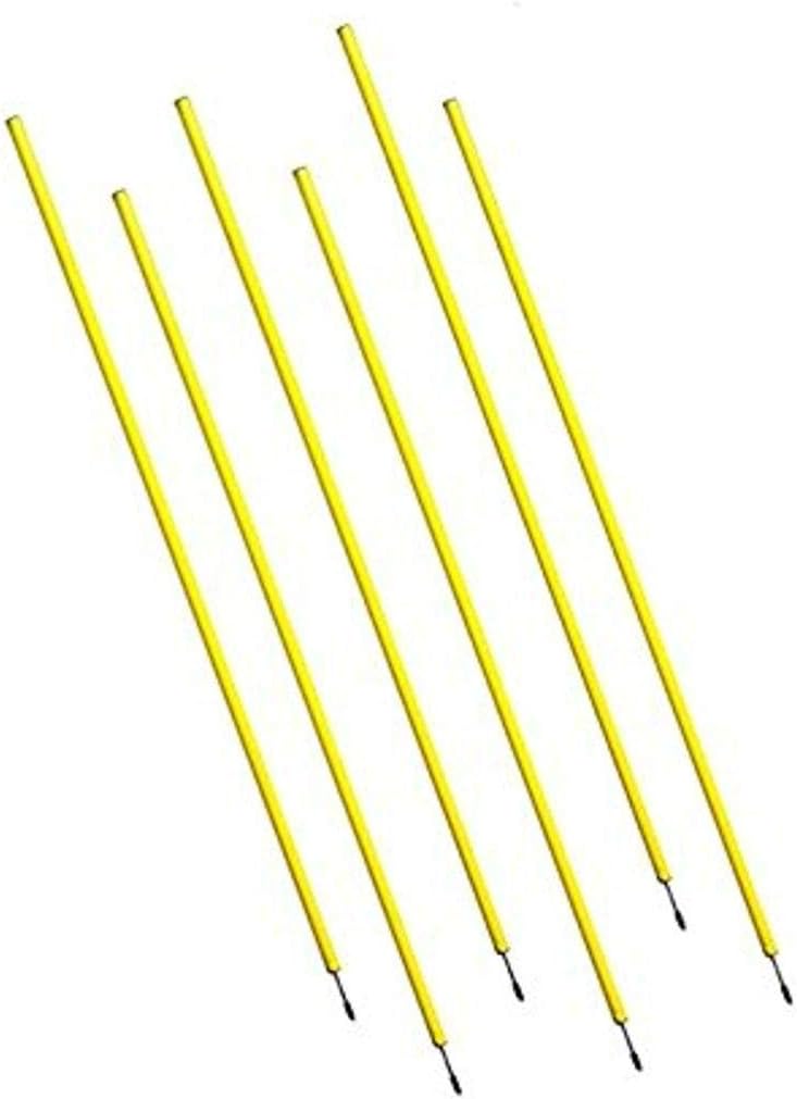 BlueDot Trading Soccer Agility Speed Training Poles Multisport, Fixed, Adjustable or Collapsible (4, 6, 8 Piece Sets) BlueDot Trading Soccer Agility Speed Training Poles Multisport, Fixed, Adjustable or Collapsible (4, 6, 8 Piece Sets)