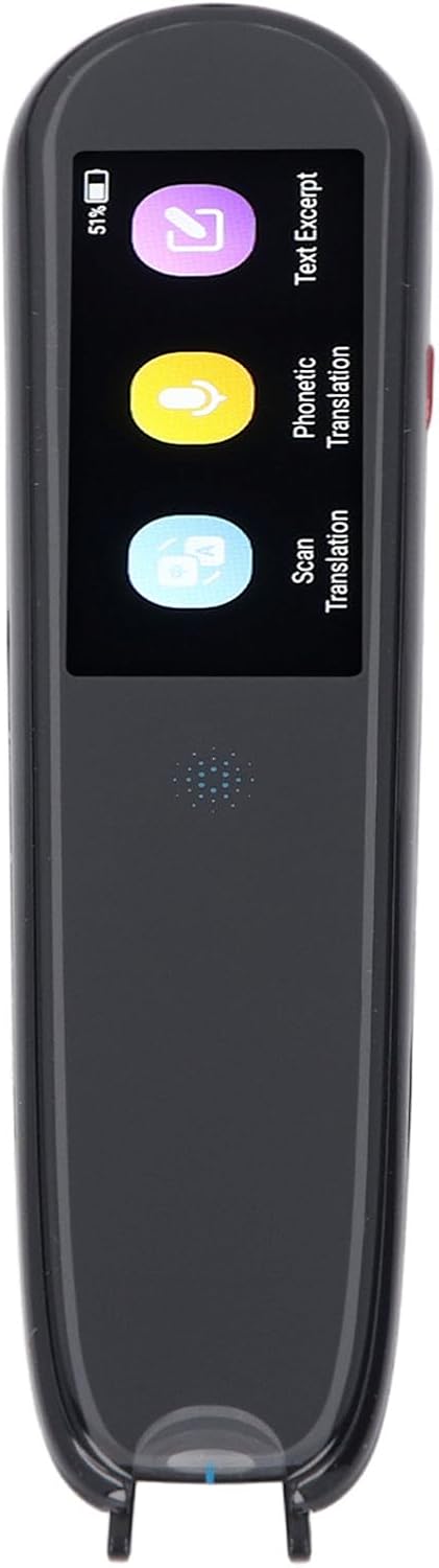 Translator Pen, Translation Pen for Dyslexia, Pen Scanner Text to Speech Device, 2.5 Inch Display Scan Reader Pen OCR Digital Pen Reader, 98% Precision Translator Pen, Translation Pen for Dyslexia, Pen Scanner Text to Speech Device, 2.5 Inch Display Scan Reader Pen OCR Digital Pen Reader, 98% Precision