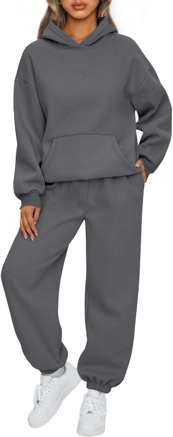 AUTOMET Womens 2 Piece Outfits Lounge Hoodie Sweatsuit Sets Oversized Sweatshirt Baggy Fall Fashion Sweatpants with Pockets AUTOMET Womens 2 Piece Outfits Lounge Hoodie Sweatsuit Sets Oversized Sweatshirt Baggy Fall Fashion Sweatpants with Pockets