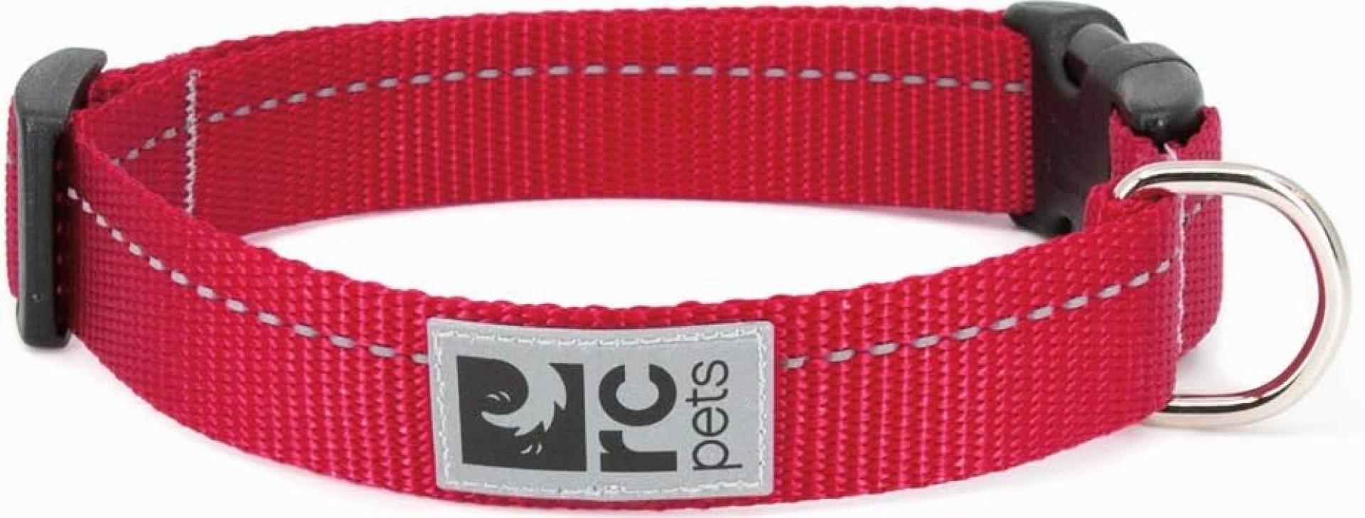 RC Pet Products 3/4 Inch Primary Collection Adjustable Dog Collar, Small, Red RC Pet Products 3/4 Inch Primary Collection Adjustable Dog Collar, Small, Red