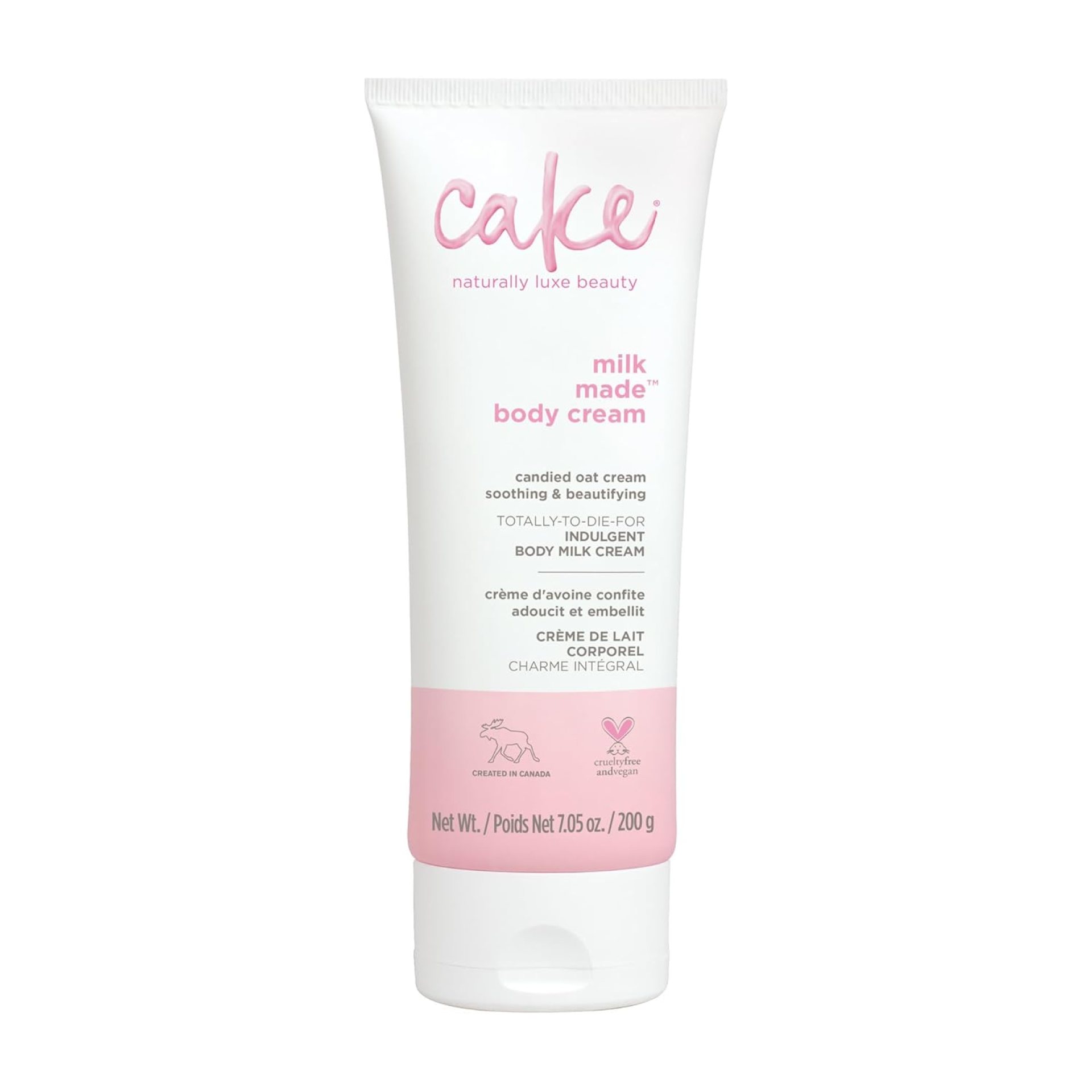 Cake Beauty, Shea Butter Body Cream Body Lotion For Women Dry Skin, Basic, Milk Made Indulgent, 7 Fl Oz Cake Beauty, Shea Butter Body Cream Body Lotion For Women Dry Skin, Basic, Milk Made Indulgent, 7 Fl Oz