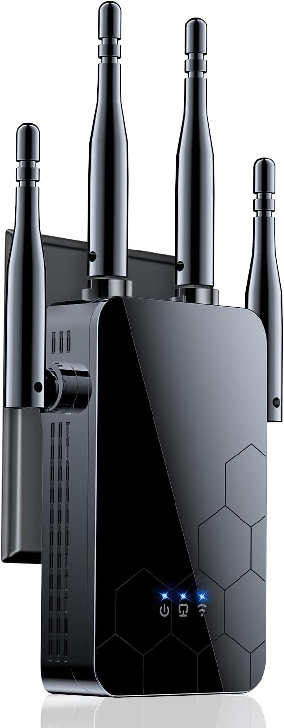 2025 Newest WiFi Extender Internet Booster, 10000 Sq.ft Long Range Repeater Wireless Routers Amplifier, Mesh Wi-Fi 80% Faster | Broader Than Ever, Support More Network Devices at Home, 1-Tap Setup 2025 Newest WiFi Extender Internet Booster, 10000 Sq.ft Long Range Repeater Wireless Routers Amplifier, Mesh Wi-Fi 80% Faster | Broader Than Ever, Support More Network Devices at Home, 1-Tap Setup