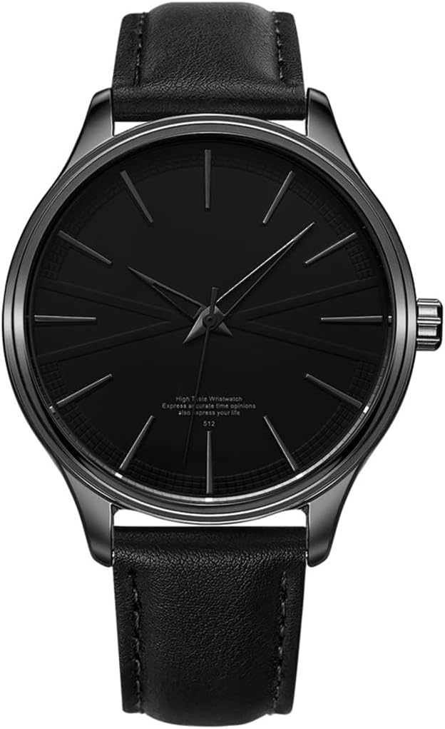 Mens Watches Ultra-Thin Minimalist Waterproof Fashion Simple Business Wrist Watch for Men Unisex Dress with Leather Band Mens Watches Ultra-Thin Minimalist Waterproof Fashion Simple Business Wrist Watch for Men Unisex Dress with Leather Band