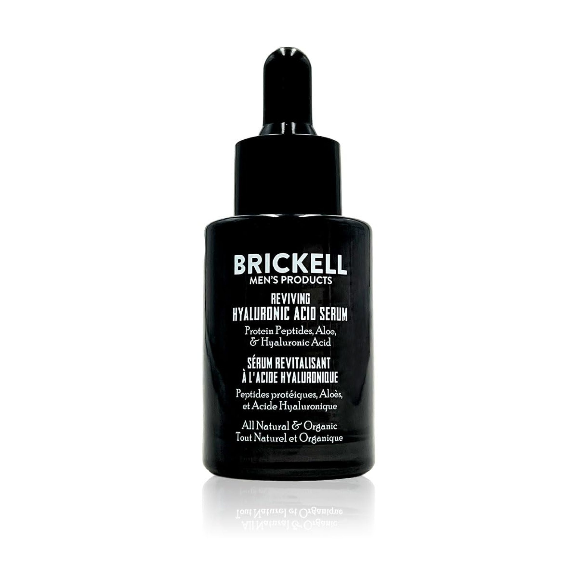 Brickell Men’s Anti Aging Hyaluronic Acid Serum for Face, Day Face Serum for Men, Natural & Organic Facial Serum With Protein Peptides to Restore Collagen and Firmness, 1 Ounce, Unscented Brickell Men’s Anti Aging Hyaluronic Acid Serum for Face, Day Face Serum for Men, Natural & Organic Facial Serum With Protein Peptides to Restore Collagen and Firmness, 1 Ounce, Unscented