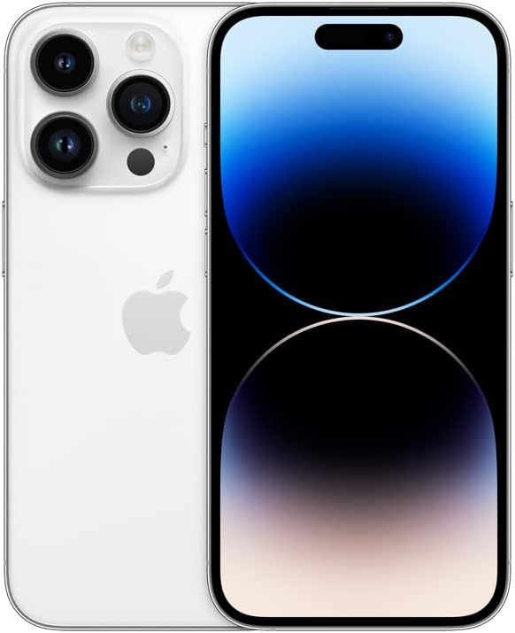 Apple iPhone 14 Pro, 256GB, Silver for Cricket Wireless (Renewed) Apple iPhone 14 Pro, 256GB, Silver for Cricket Wireless (Renewed)