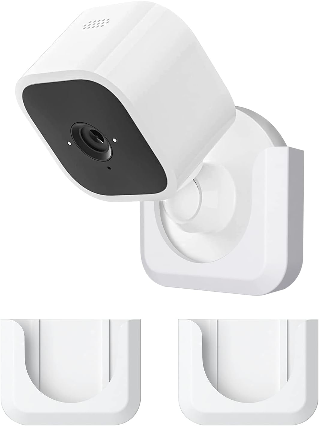 Blink Mini Camera Adhesive Wall Mount Bracket, Strong Adhesive Durable Camera Mount Stand for Blink Mini Indoor Camera, No Drill, No Screws, Decorate Damage-Free, Easy to Install (2 Pack) Blink Mini Camera Adhesive Wall Mount Bracket, Strong Adhesive Durable Camera Mount Stand for Blink Mini Indoor Camera, No Drill, No Screws, Decorate Damage-Free, Easy to Install (2 Pack)