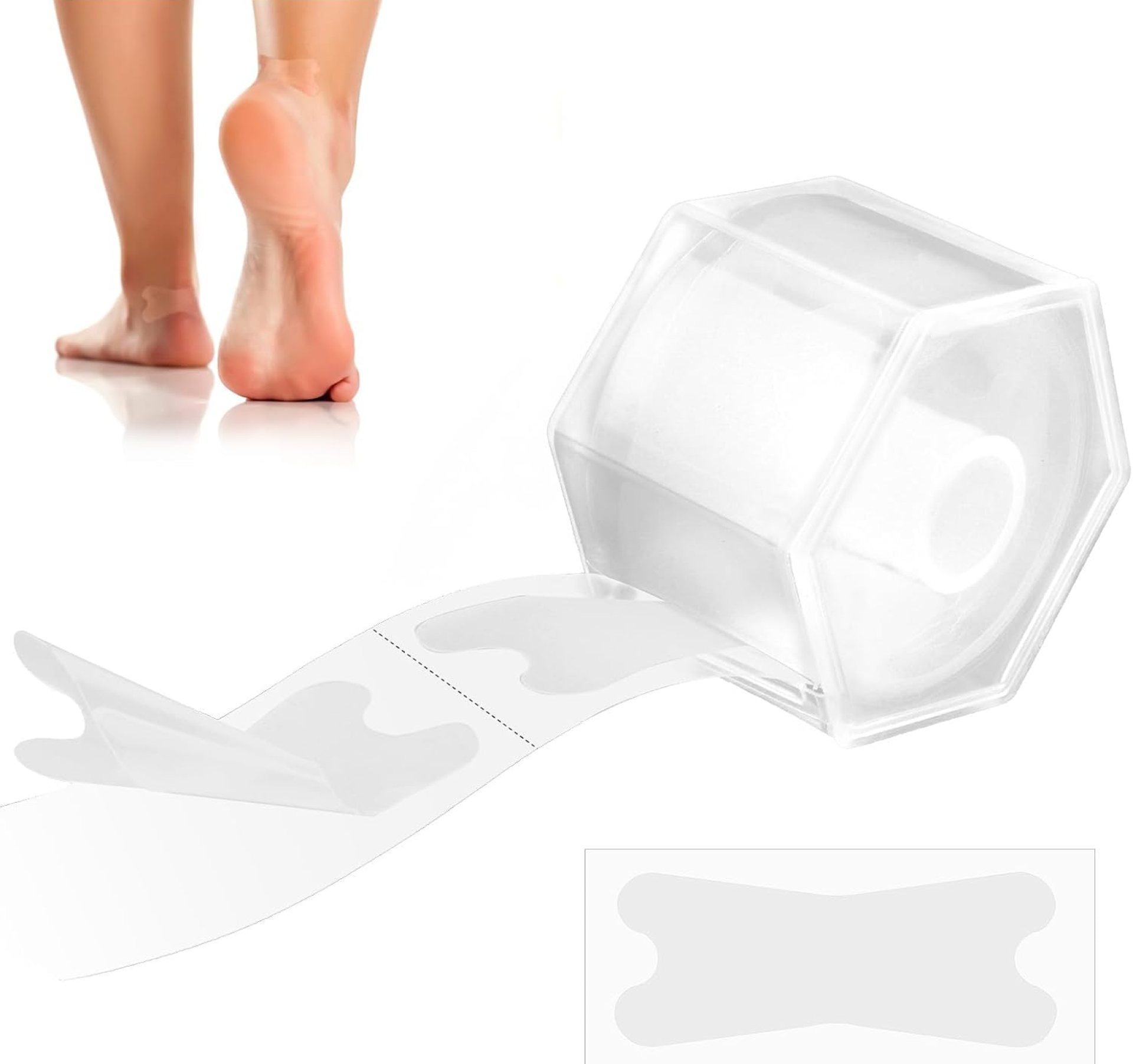 30 Pieces Blister Bandages for Feet, Transparent Invisible Blister Prevention Tape Blister Pads Waterproof Blister Bandages for Heels Toes Hand and Skin Hydrocolloid Bandages, Clear 30 Pieces Blister Bandages for Feet, Transparent Invisible Blister Prevention Tape Blister Pads Waterproof Blister Bandages for Heels Toes Hand and Skin Hydrocolloid Bandages, Clear