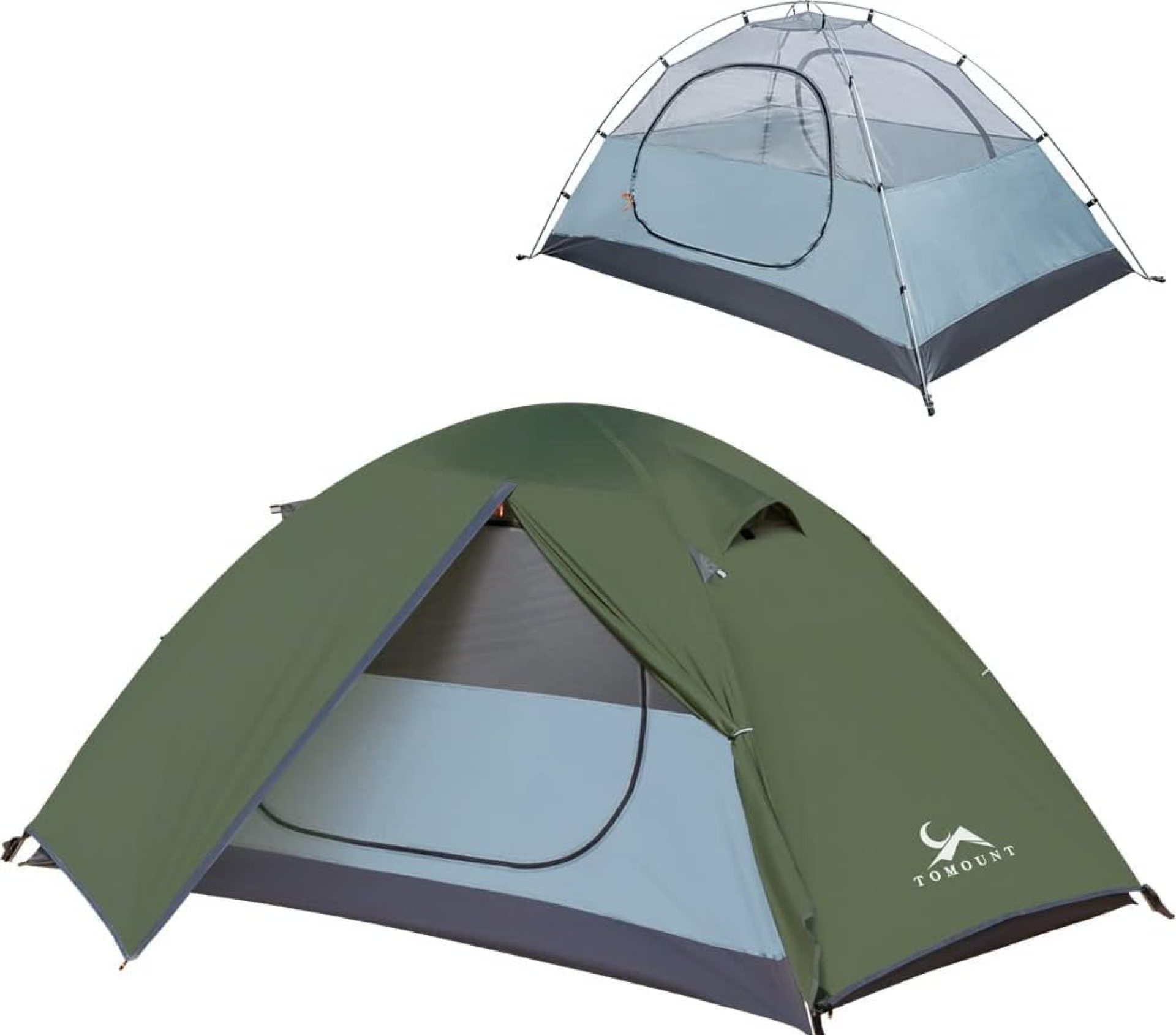 MC TOMOUNT Backpacking Tent 1-2 Person Waterproof Lightweight Double Layer Free-Standing Aluminum Pole for Outdoor Camping Hiking 4 Season MC TOMOUNT Backpacking Tent 1-2 Person Waterproof Lightweight Double Layer Free-Standing Aluminum Pole for Outdoor Camping Hiking 4 Season