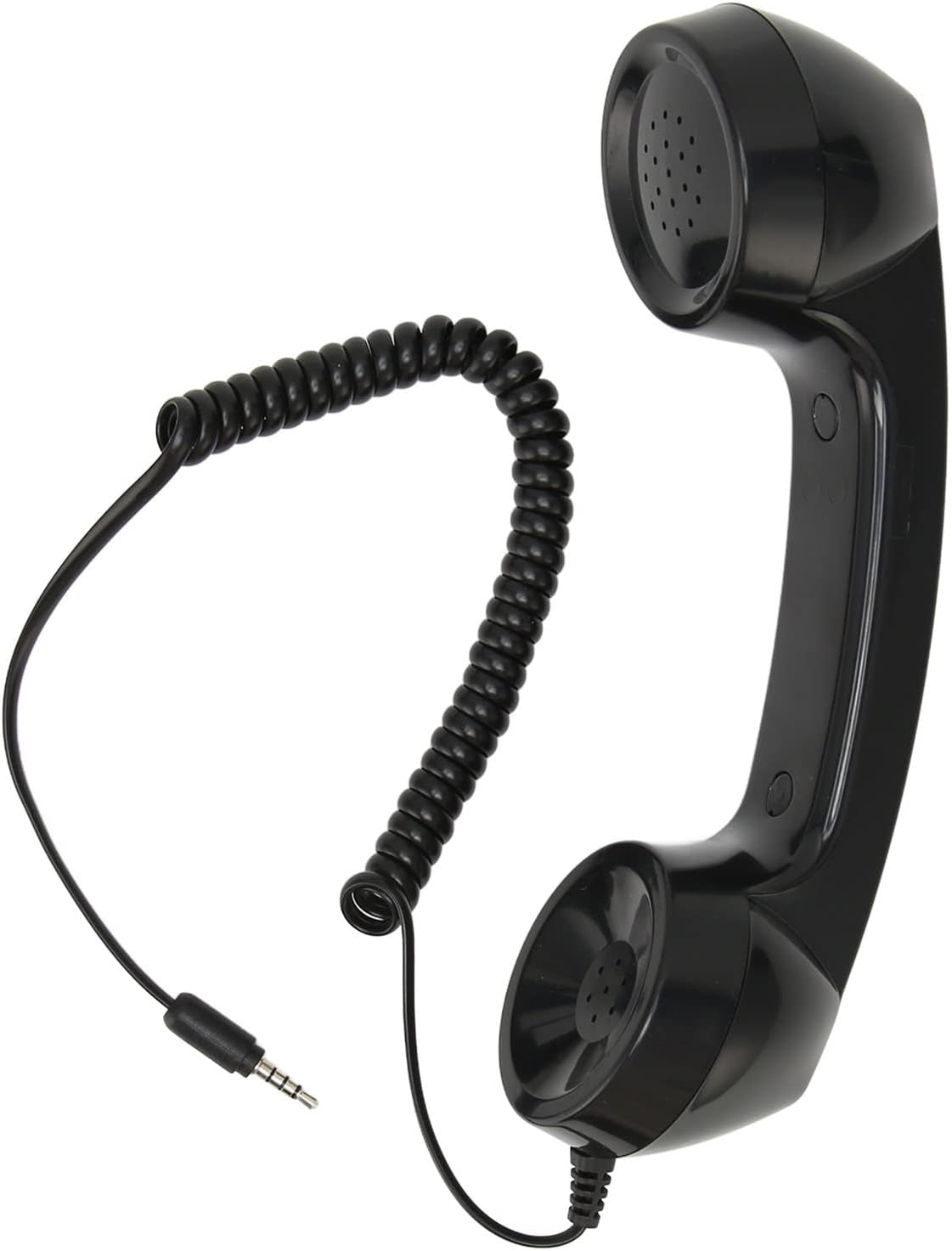 Acogedor 3.5mm Retro Phone Handset, Radiation Proof Telephone Handset Cell Phone Receiver with Mic, 3.5mm Cell Phone Hansets for Cell Phones, Mobile Phones, Smartphone Acogedor 3.5mm Retro Phone Handset, Radiation Proof Telephone Handset Cell Phone Receiver with Mic, 3.5mm Cell Phone Hansets for Cell Phones, Mobile Phones, Smartphone