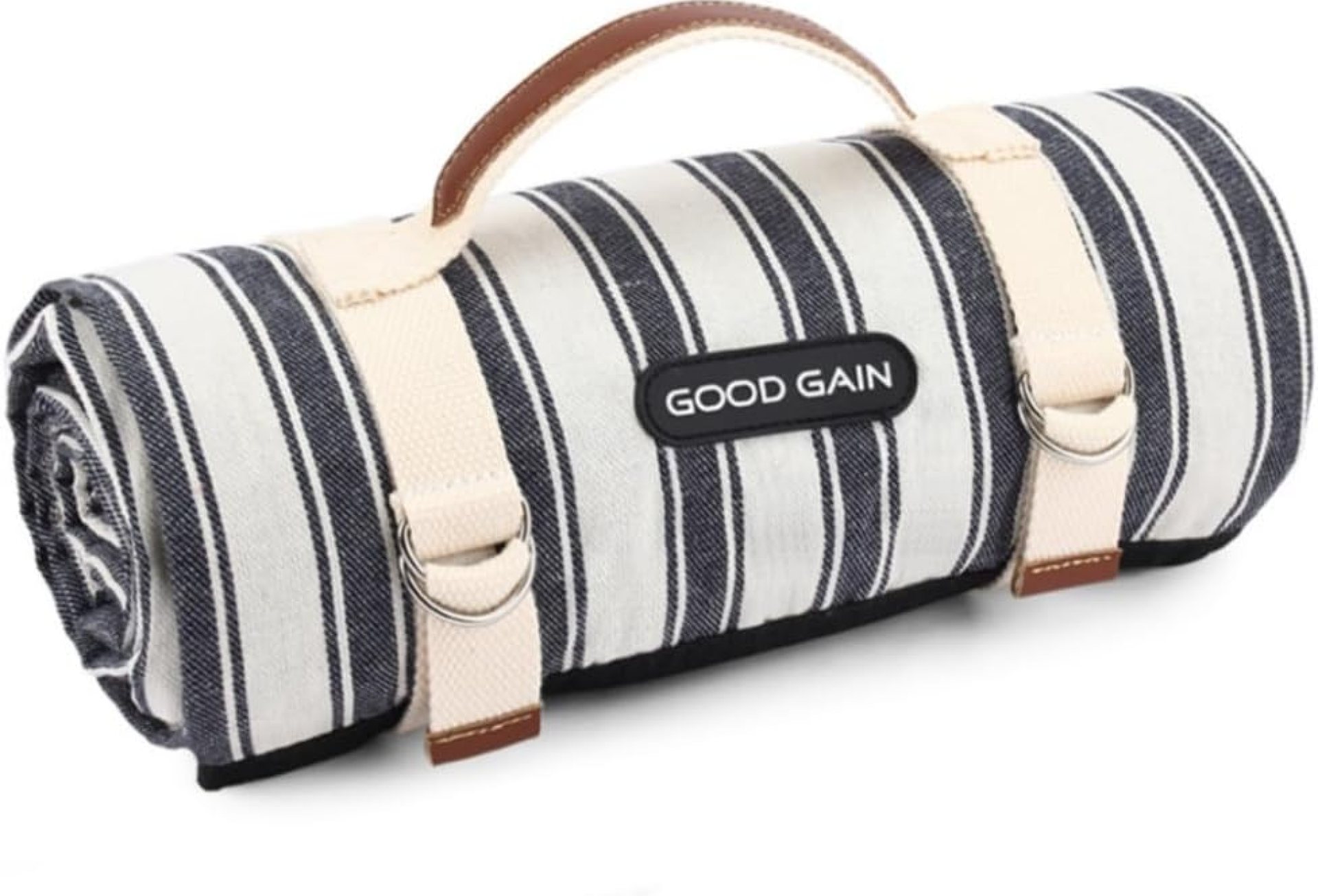 G GOOD GAIN Waterproof Picnic Blanket Portable with Carry Strap for Beach Mat or Family Outdoor Camping Party (Berry Blue) G GOOD GAIN Waterproof Picnic Blanket Portable with Carry Strap for Beach Mat or Family Outdoor Camping Party (Berry Blue)