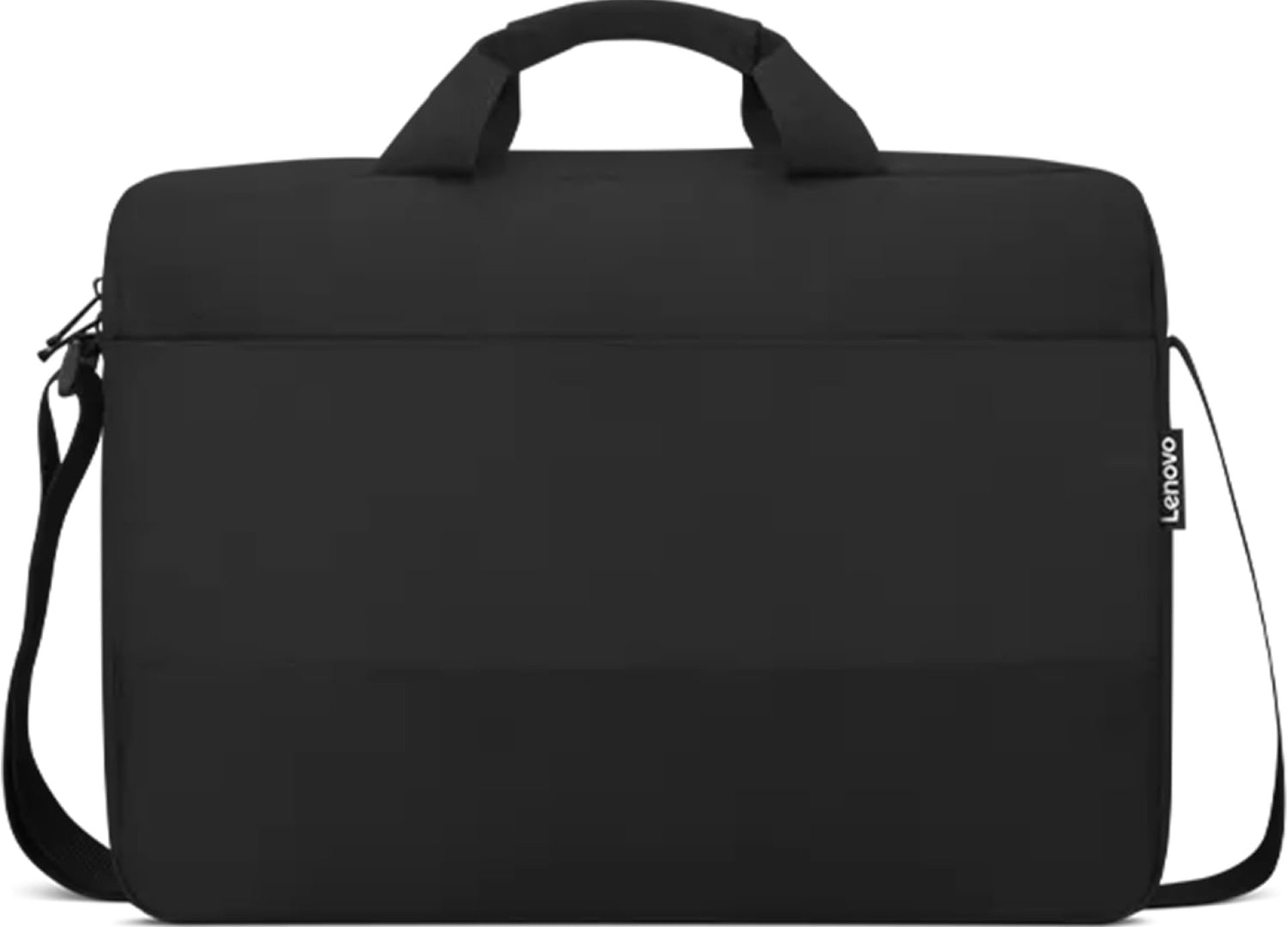Lenovo Laptop Shoulder Bag T215 15.6 inch – Black- Slip Laptop Compartment – Front Zippered Pocket – Adjustable Strap Lenovo Laptop Shoulder Bag T215 15.6 inch – Black- Slip Laptop Compartment – Front Zippered Pocket – Adjustable Strap