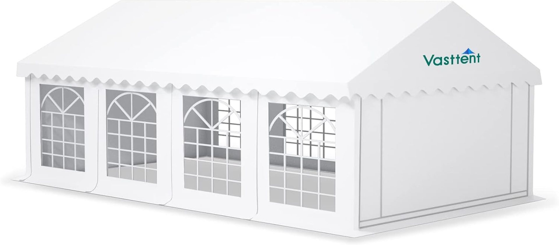 20×30 Party Tent for Wedding Party, Outdoor Events, and Camping – Heavy Duty Canopy Pavilion with 8 PVC Windows, Removable Sidewalls, Zippered Doorway, and Carry Bags – White 20×30 Party Tent for Wedding Party, Outdoor Events, and Camping – Heavy Duty Canopy Pavilion with 8 PVC Windows, Removable Sidewalls, Zippered Doorway, and Carry Bags – White