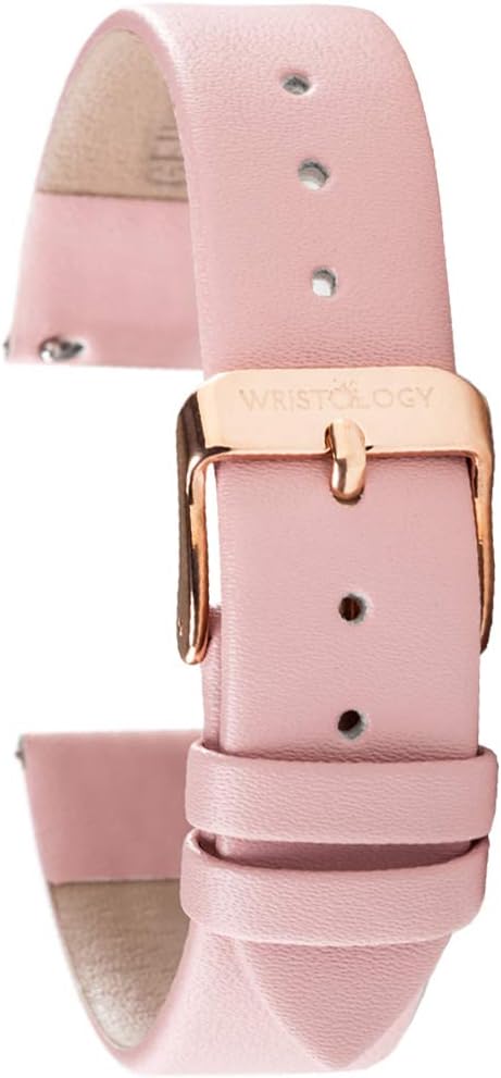 WRISTOLOGY Quick Release Leather Watch Band Strap – Replacement for Mens or Womens Choose Color And Width 16mm, 18mm, 20mm or 22mm WRISTOLOGY Quick Release Leather Watch Band Strap – Replacement for Mens or Womens Choose Color And Width 16mm, 18mm, 20mm or 22mm