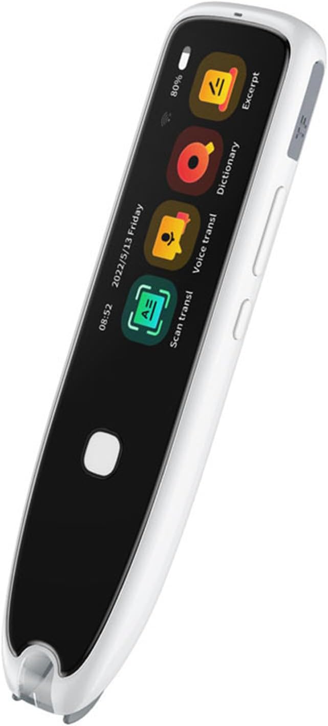 Translator Pen, Pen Scanner Text to Speech Device, Reading Pen for Dyslexia, Scan Reader Pen OCR Digital Pen Reader, Translation Pen Scanner for Students Adults Traveler Business Translator Pen, Pen Scanner Text to Speech Device, Reading Pen for Dyslexia, Scan Reader Pen OCR Digital Pen Reader, Translation Pen Scanner for Students Adults Traveler Business