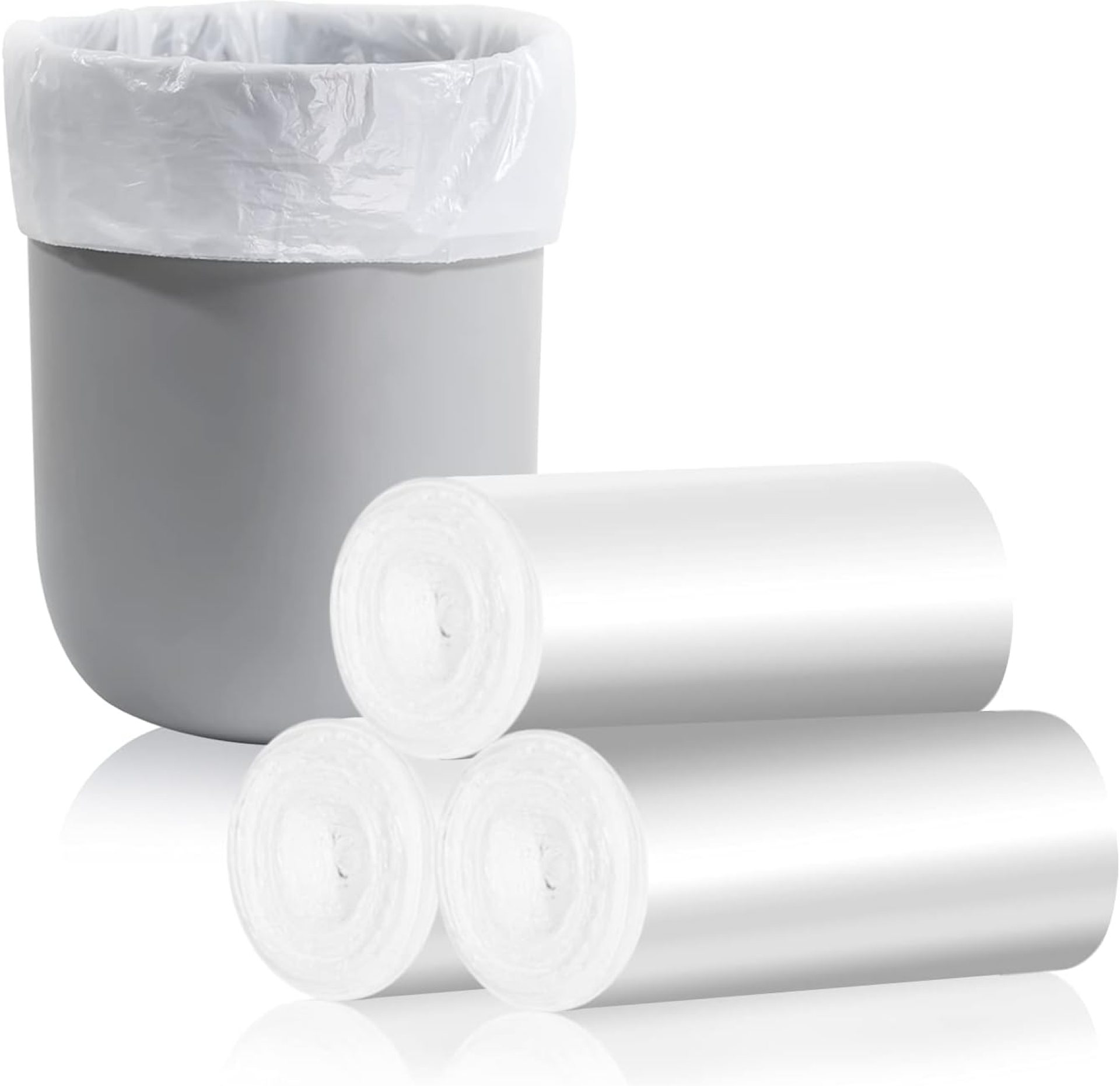 CHARMOUNT 4 Gallon Trash Bag – Unscented 4 Gallon Garbage Bags for Bathroom, Kitchen, Bedroom, 105 Count (15 Liter) … CHARMOUNT 4 Gallon Trash Bag – Unscented 4 Gallon Garbage Bags for Bathroom, Kitchen, Bedroom, 105 Count (15 Liter) …