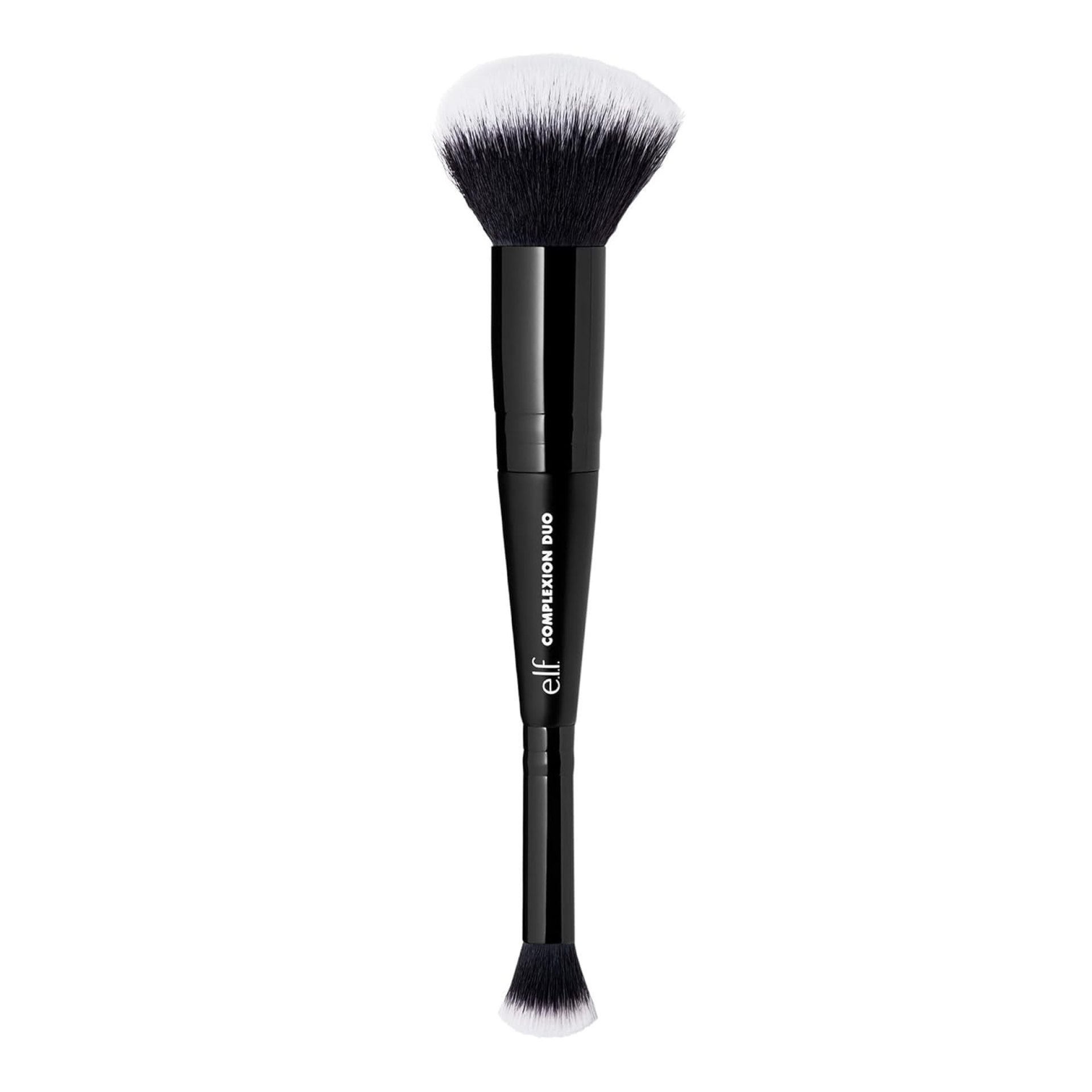 e.l.f. Complexion Duo Brush, Makeup Brush For Applying Foundation & Concealer, Creates An Airbrushed Finish, Made With Vegan, Cruelty-Free Bristles e.l.f. Complexion Duo Brush, Makeup Brush For Applying Foundation & Concealer, Creates An Airbrushed Finish, Made With Vegan, Cruelty-Free Bristles