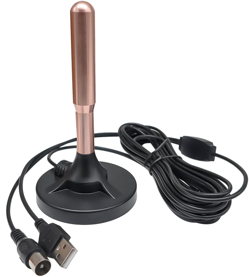 TV Antenna, HD Digital TV Antenna Indoor Outdoor, 1600+ Miles Range Antenna for Smart T V and All Older T V with Amplifier Signal Booster & Thick Coaxial Cable, Supports 4K 1080p TV Antenna, HD Digital TV Antenna Indoor Outdoor, 1600+ Miles Range Antenna for Smart T V and All Older T V with Amplifier Signal Booster & Thick Coaxial Cable, Supports 4K 1080p