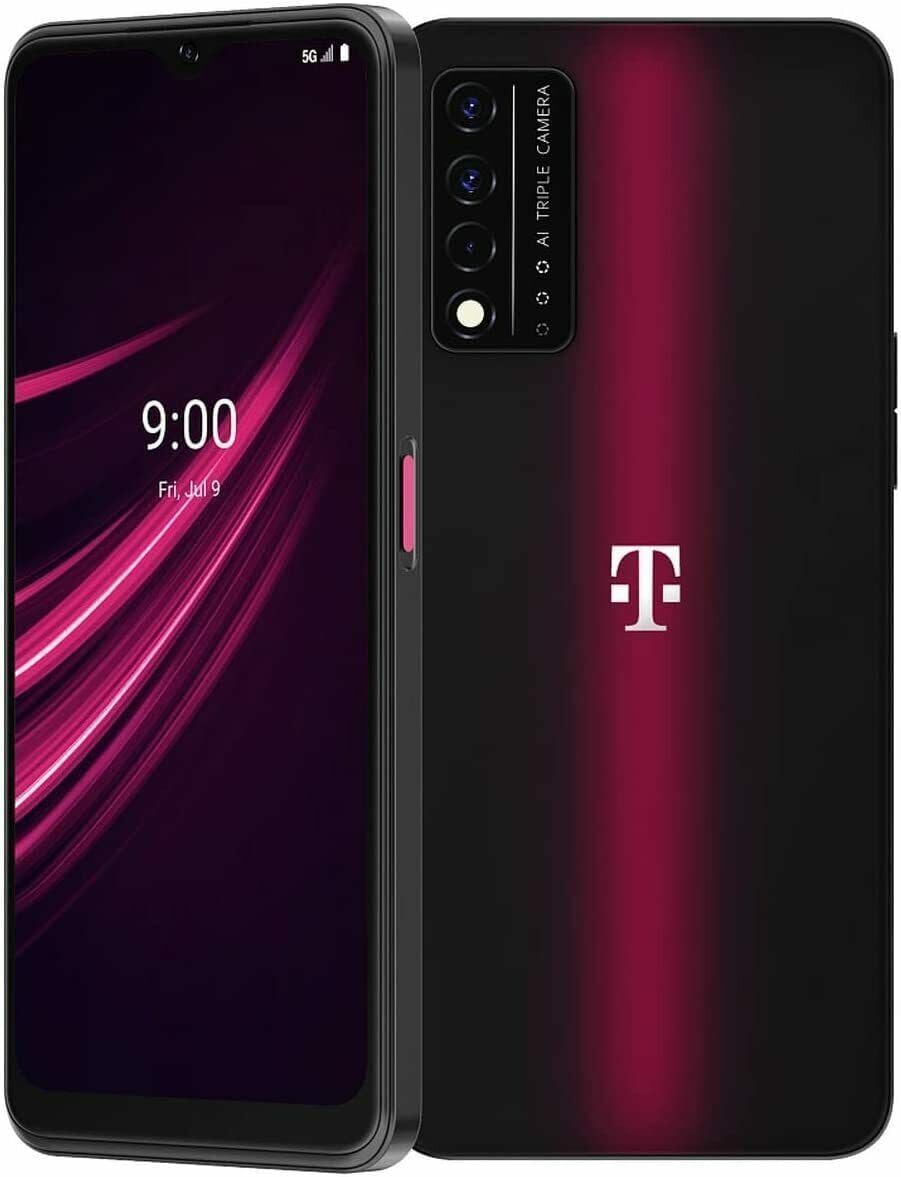 T-Mobile REVVL V+ 5G Android 64GB Smartphone – Nebula Black (Renewed) (T-Mobile Unlocked) T-Mobile REVVL V+ 5G Android 64GB Smartphone – Nebula Black (Renewed) (T-Mobile Unlocked)