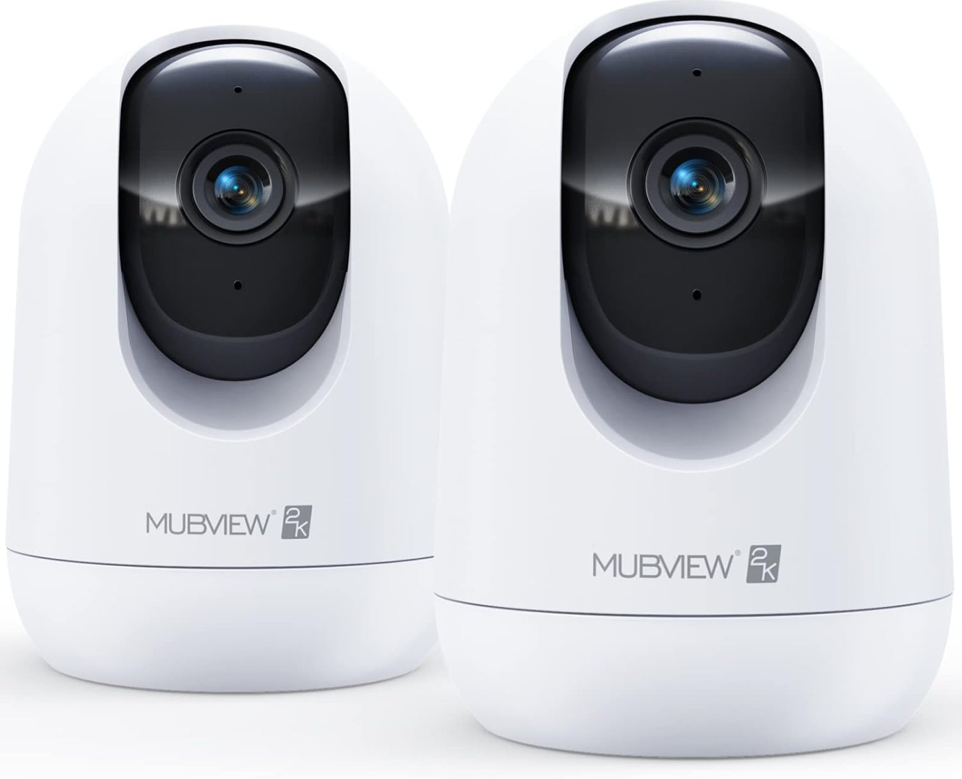 MUBVIEW Cameras for Home Security, 2,4G WiFi 2K Indoor Wired Security Baby/Pet Camera with Phone App, Night Vision, 24/7 Record, 2-Way Audio, Motion Tracking, Cloud Storage MUBVIEW Cameras for Home Security, 2,4G WiFi 2K Indoor Wired Security Baby/Pet Camera with Phone App, Night Vision, 24/7 Record, 2-Way Audio, Motion Tracking, Cloud Storage