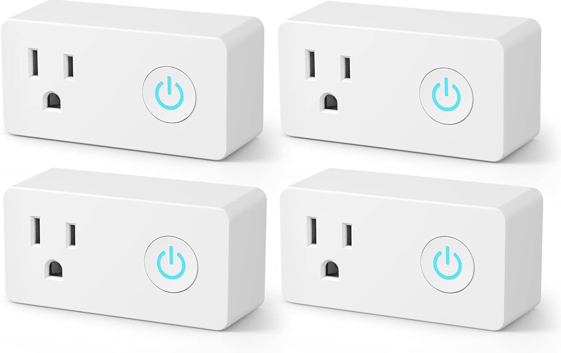 BN-LINK WiFi Heavy Duty Smart Plug Outlet, No Hub Required with Timer Function, White, Compatible with Alexa and Google Assistant, 2.4 Ghz Network Only (4 Pack) BN-LINK WiFi Heavy Duty Smart Plug Outlet, No Hub Required with Timer Function, White, Compatible with Alexa and Google Assistant, 2.4 Ghz Network Only (4 Pack)
