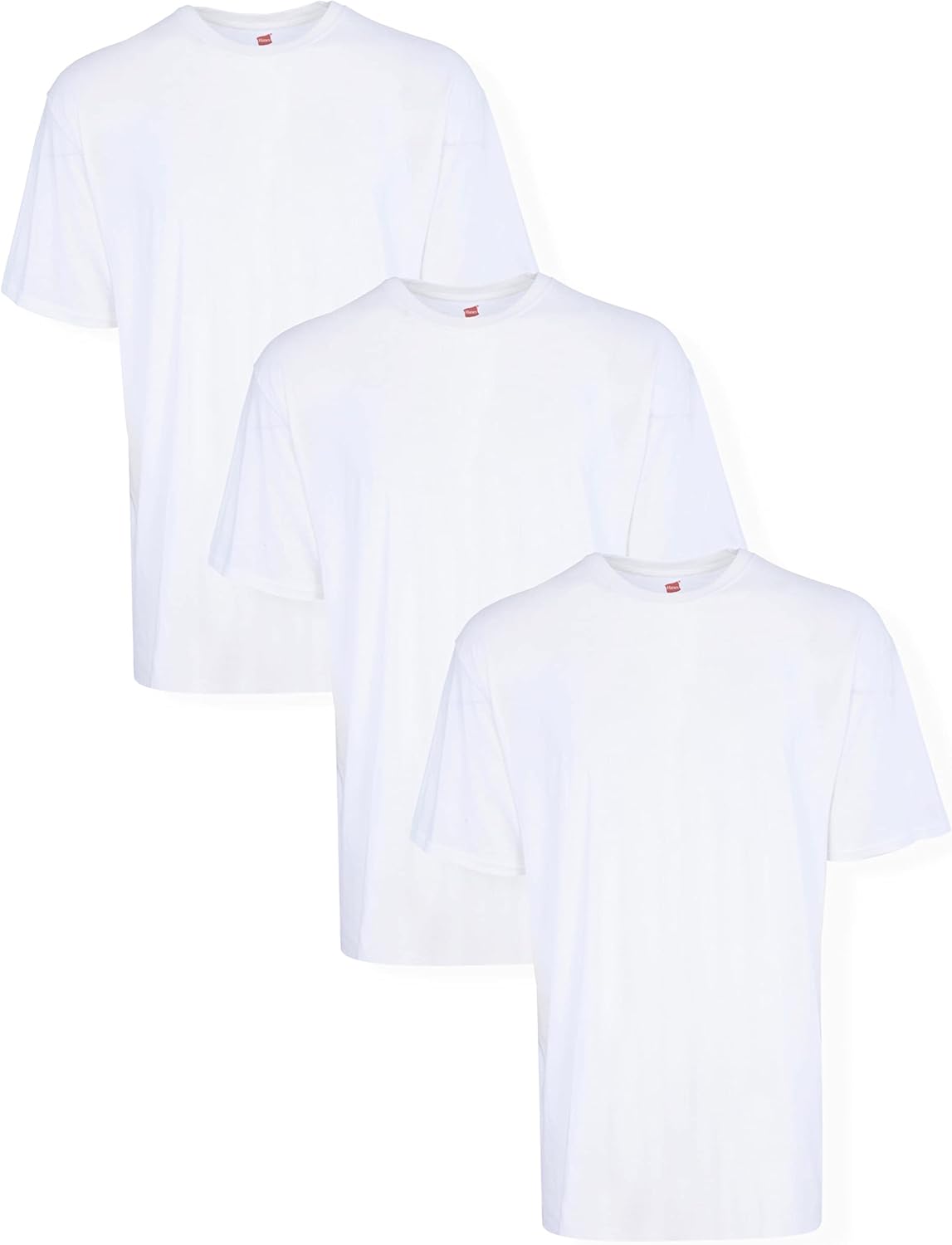 Hanes Men’s Tall 100% Cotton Crew Neck Undershirts, Tagless, Ultra Comfort, Multipack Hanes Men’s Tall 100% Cotton Crew Neck Undershirts, Tagless, Ultra Comfort, Multipack