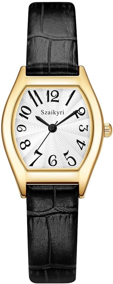 Barrel-Shaped Watch for Women with Easy Read Arabic Numerals Ladies Dress Watch Barrel-Shaped Watch for Women with Easy Read Arabic Numerals Ladies Dress Watch