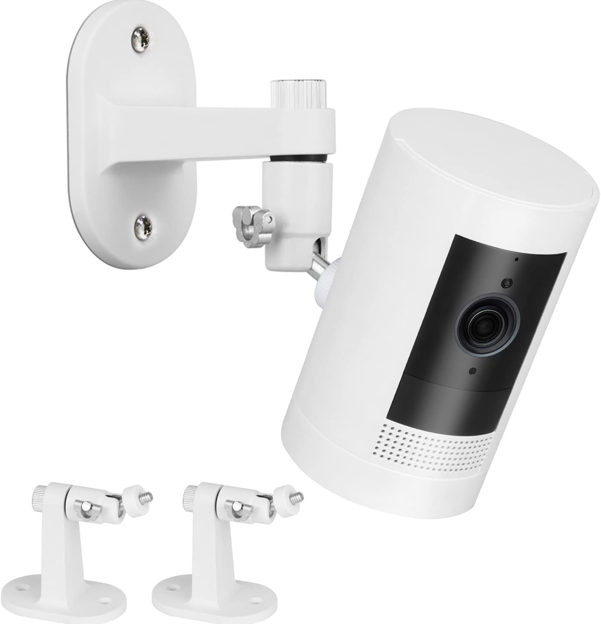2Pack Adjustable Security Wall Mount Bracket for Ring Stick Up Cam & Ring Indoor Cam(1st Gen), Perfect View Angle for Ring Surveillance Camera System – White 2Pack Adjustable Security Wall Mount Bracket for Ring Stick Up Cam & Ring Indoor Cam(1st Gen), Perfect View Angle for Ring Surveillance Camera System – White