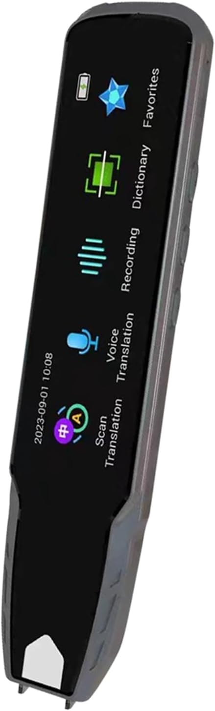 Translator Pen Scanner, Language Translator Device Text to Speech Device for Dyslexia, 240 Dictionary, Translation, Scanning, Recording Pen Translator for Languages Online Translation Translator Pen Scanner, Language Translator Device Text to Speech Device for Dyslexia, 240 Dictionary, Translation, Scanning, Recording Pen Translator for Languages Online Translation