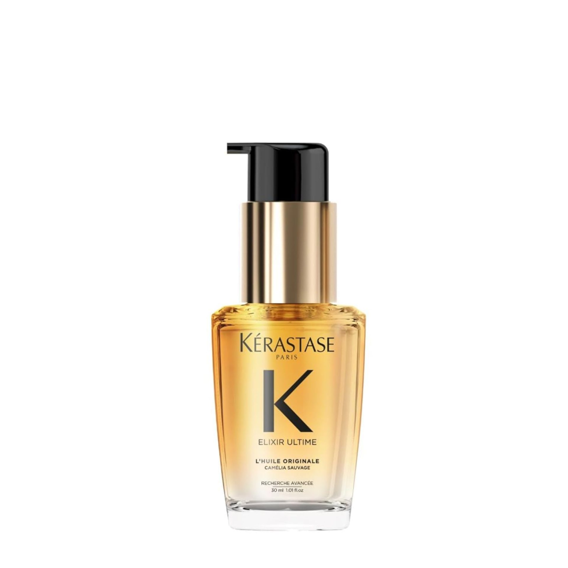 Kerastase Elixir Ultime L’Huile Original Hair Oil For All Hair Types – Hydrates, Strengthens and Adds Shine With Heat Protection and Frizz Control, With Wild Camellia Kerastase Elixir Ultime L’Huile Original Hair Oil For All Hair Types – Hydrates, Strengthens and Adds Shine With Heat Protection and Frizz Control, With Wild Camellia