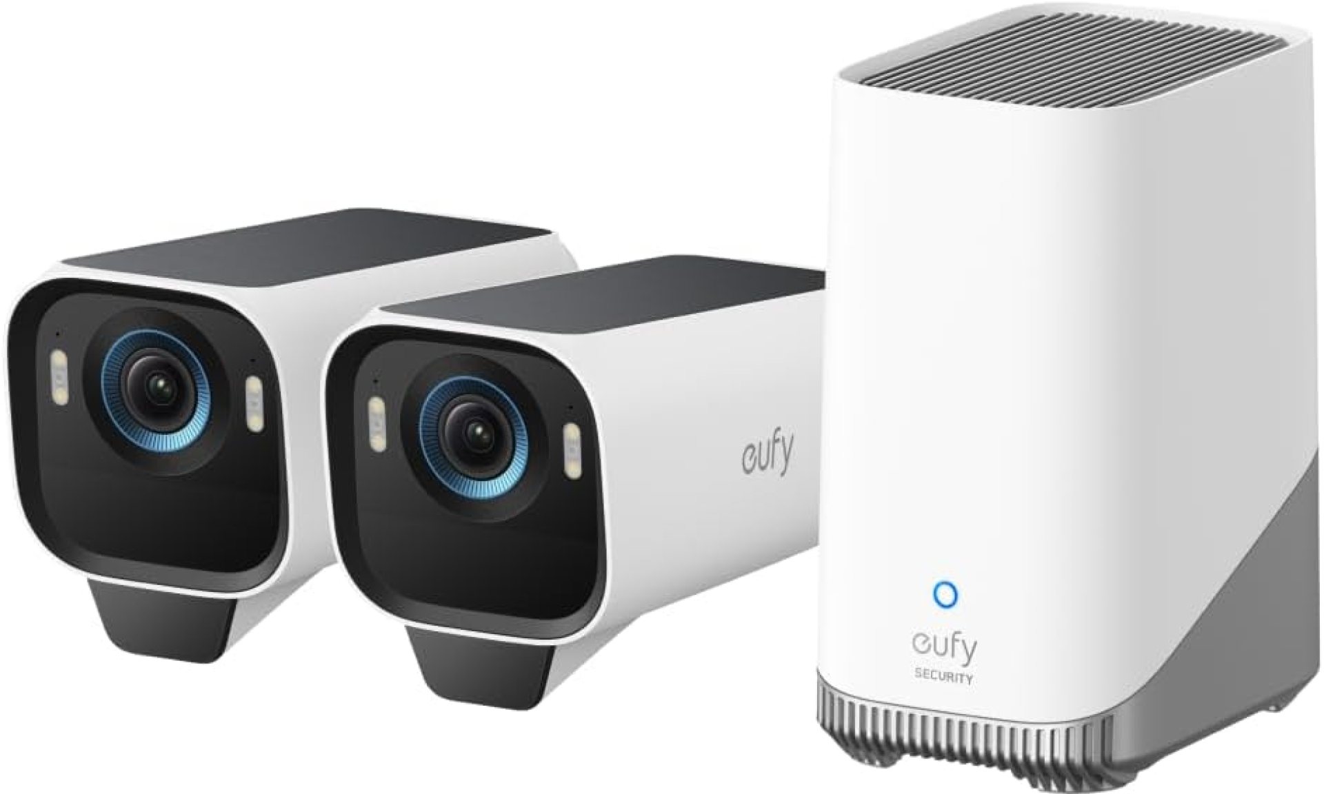 eufy Security eufyCam S3 Pro 2-Cam Kit, Solar Camera Outdoor Wireless, MaxColor Night Vision, 4K Security Camera with Solar Panel, Face Recognition AI, Expandable Local Storage, No Monthly Fee eufy Security eufyCam S3 Pro 2-Cam Kit, Solar Camera Outdoor Wireless, MaxColor Night Vision, 4K Security Camera with Solar Panel, Face Recognition AI, Expandable Local Storage, No Monthly Fee