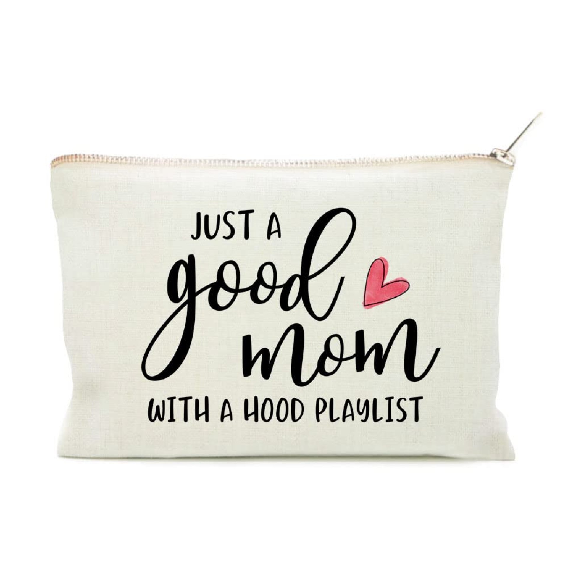 Just A Good Mom With A Hood Playlist Makeup Bag Mom Birthday Gift Mom Life Quote Mother Gift Funny Makeup Case Cosmetic Bag Just A Good Mom With A Hood Playlist Makeup Bag Mom Birthday Gift Mom Life Quote Mother Gift Funny Makeup Case Cosmetic Bag