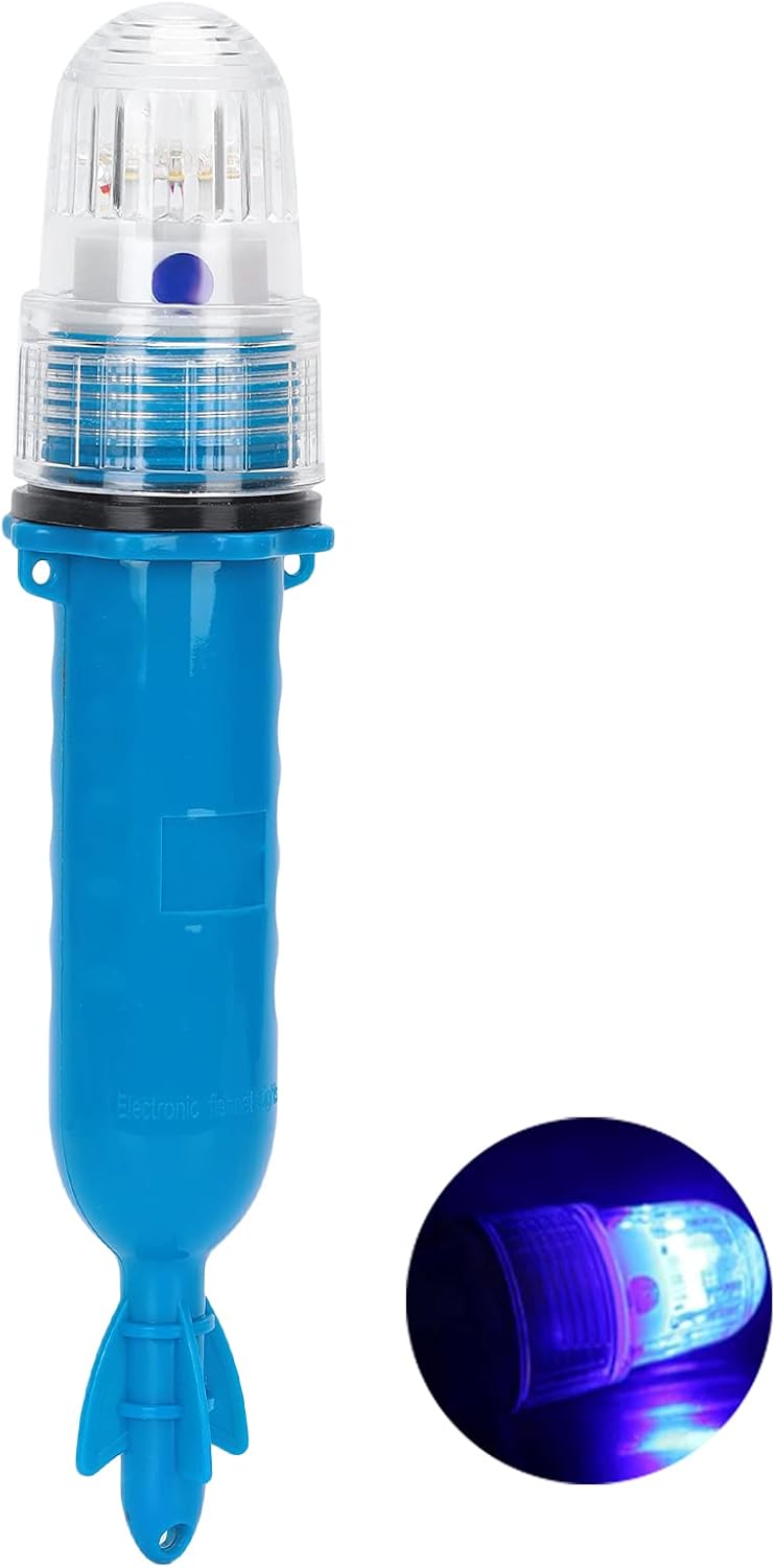 Safety Beacon Light, Boat Flares Kayak Navigation Lights Emergency Flares Warning Flashing Bar Electronic Visual Distress Signal Bait Lure Lamp for Paddles Pontoon Kayaking Marine Pontoon Ship(blue) Safety Beacon Light, Boat Flares Kayak Navigation Lights Emergency Flares Warning Flashing Bar Electronic Visual Distress Signal Bait Lure Lamp for Paddles Pontoon Kayaking Marine Pontoon Ship(blue)
