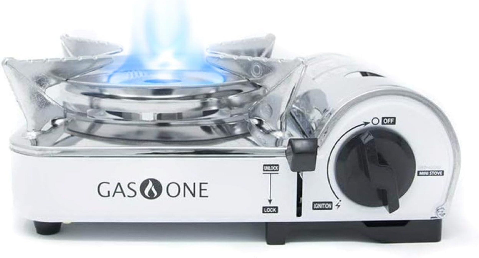 GasOne Emergency Gear Camping Mini Butane Portable Gas Stove with Carrying Case GasOne Emergency Gear Camping Mini Butane Portable Gas Stove with Carrying Case