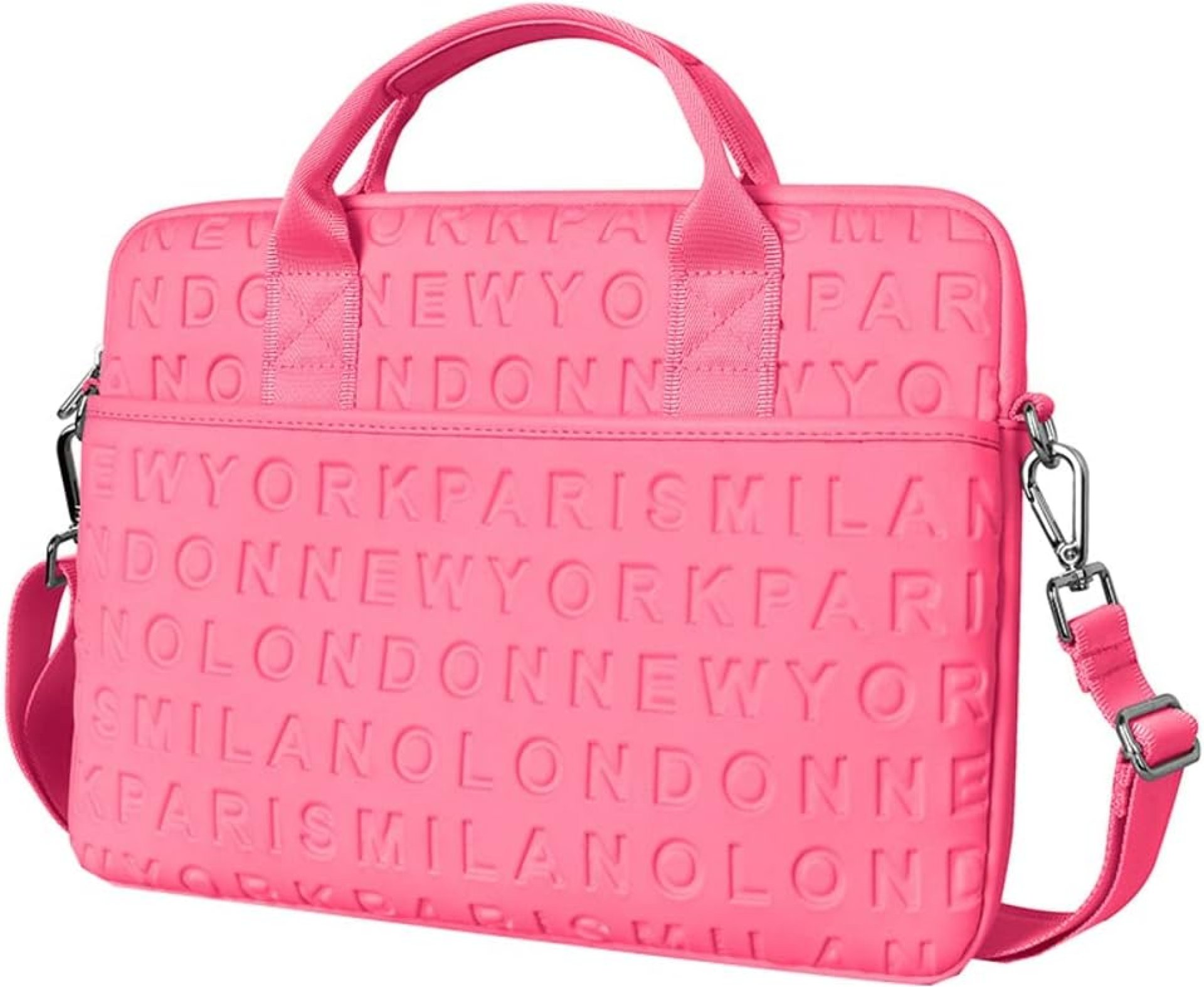 KarFri Women’s 13.3″ 14″ Laptop Bag Business Messenger Bag Satchel Computer Handbag Lightweight Crossbody Bag for College(Rose) KarFri Women’s 13.3″ 14″ Laptop Bag Business Messenger Bag Satchel Computer Handbag Lightweight Crossbody Bag for College(Rose)