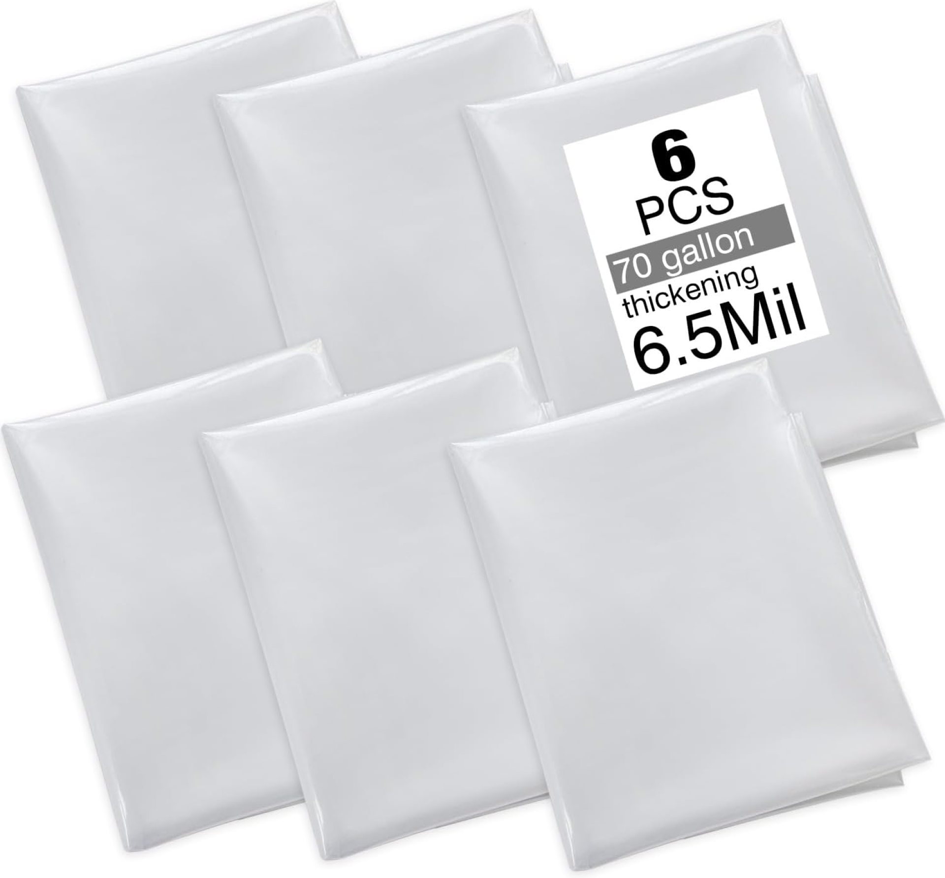 Dust collector bags 6pcs two-sided 6.5mil 19.5″ diameter (31″ width x 38″ length) for Harbor Freight Central Machinery 70 gallon dust collector Dust collector bags 6pcs two-sided 6.5mil 19.5″ diameter (31″ width x 38″ length) for Harbor Freight Central Machinery 70 gallon dust collector